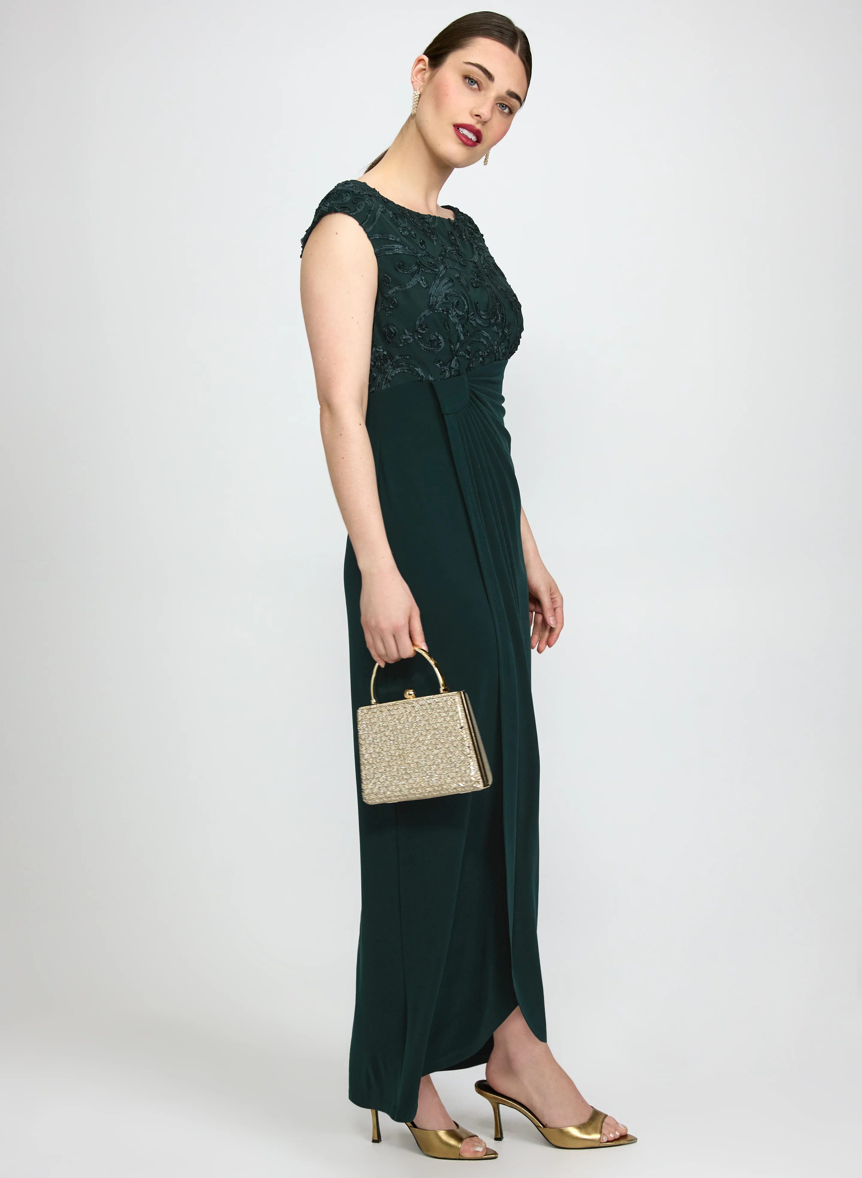 Soutache Bodice Dress - Image 2