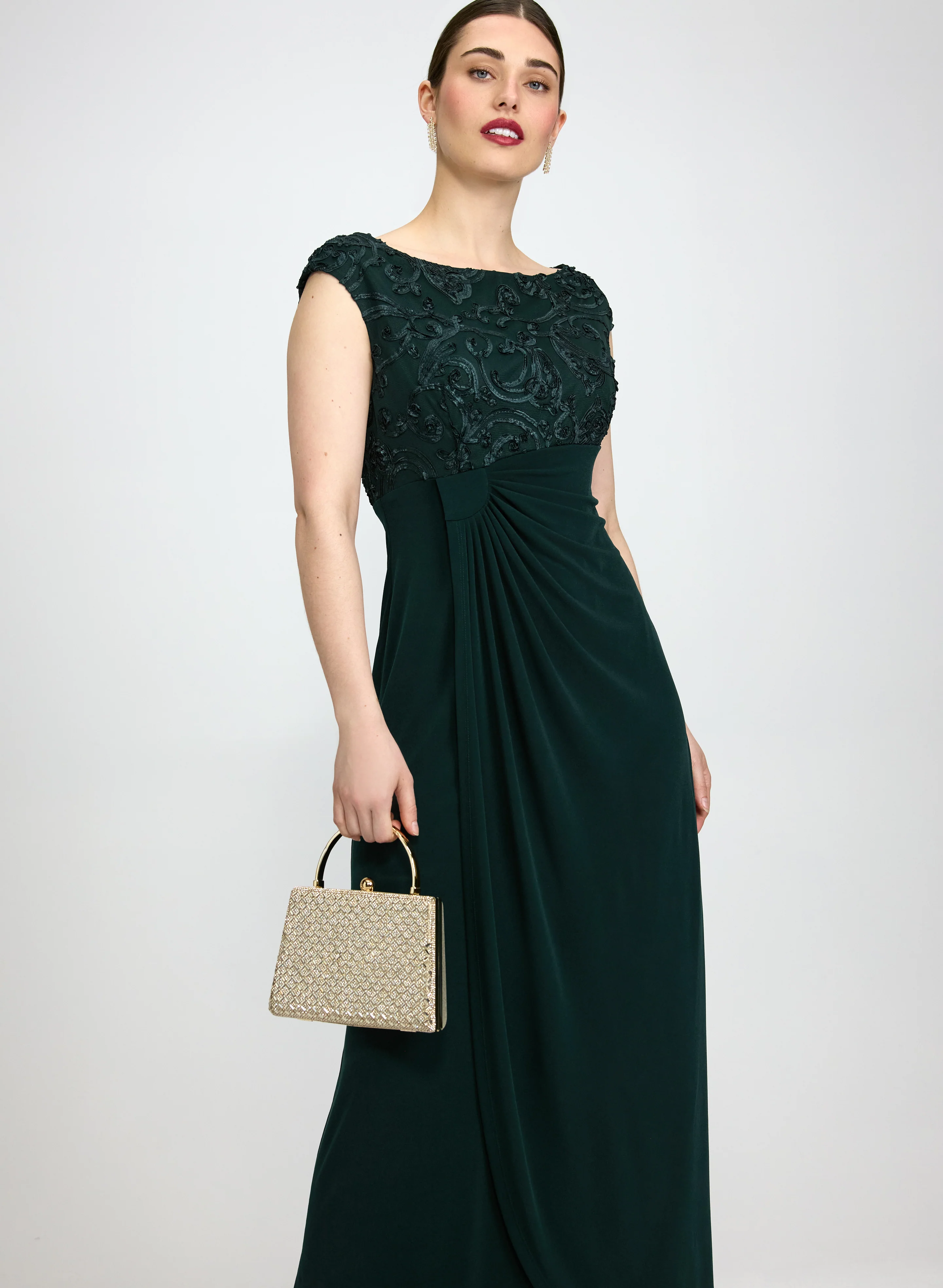 Soutache Bodice Dress - Image 4