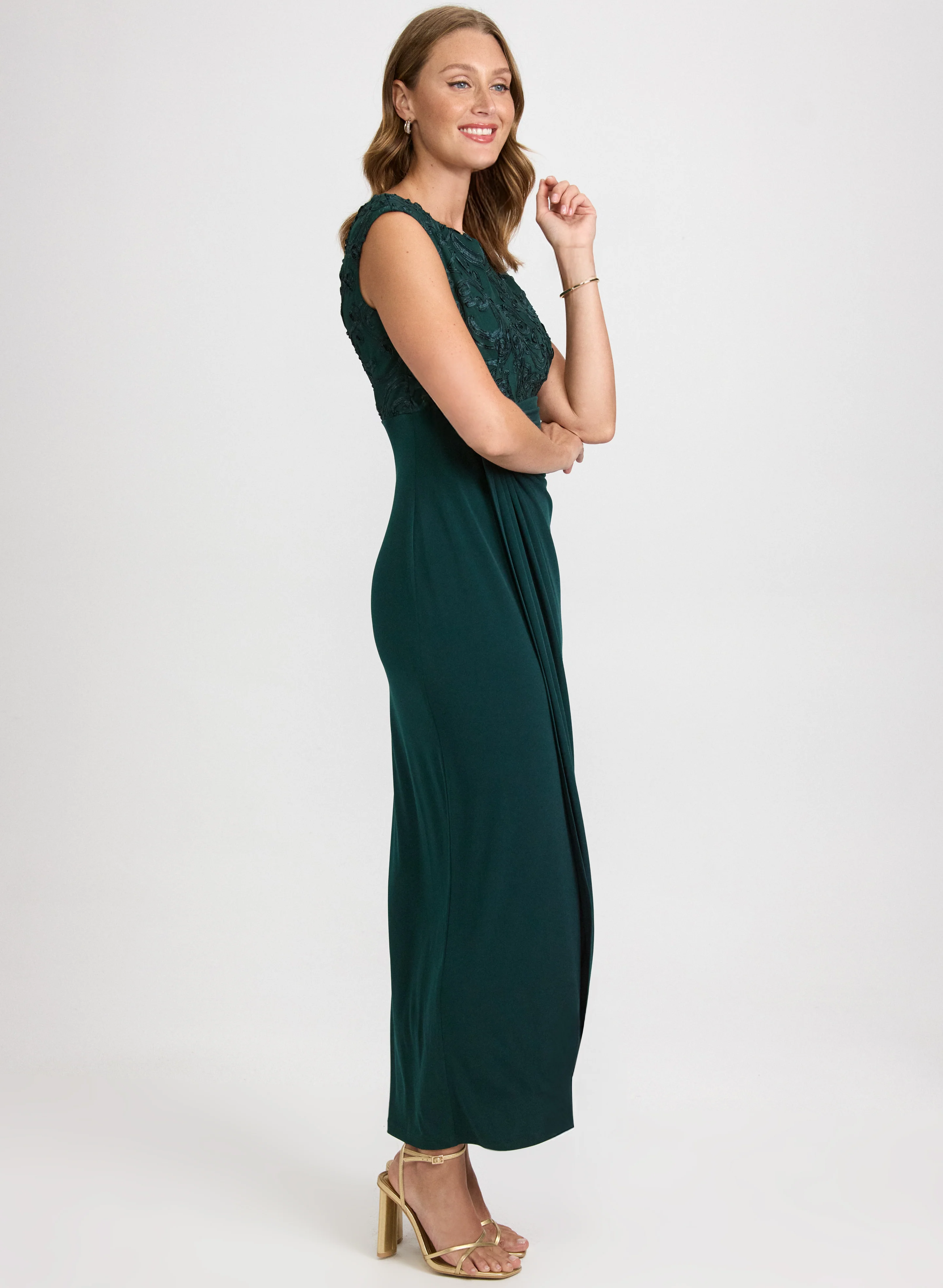 Soutache Detail Dress - Image 2
