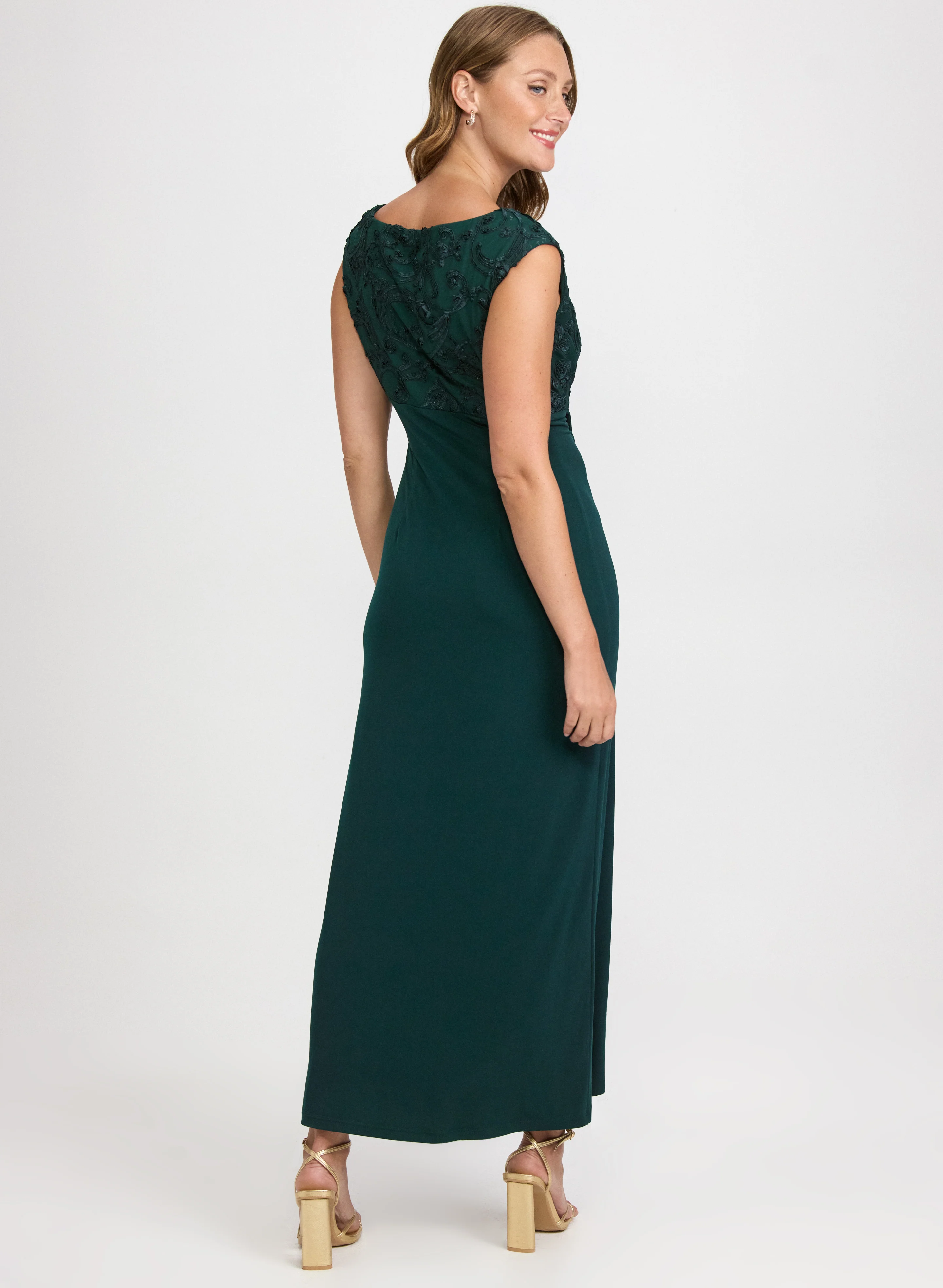 Soutache Detail Dress - Image 3