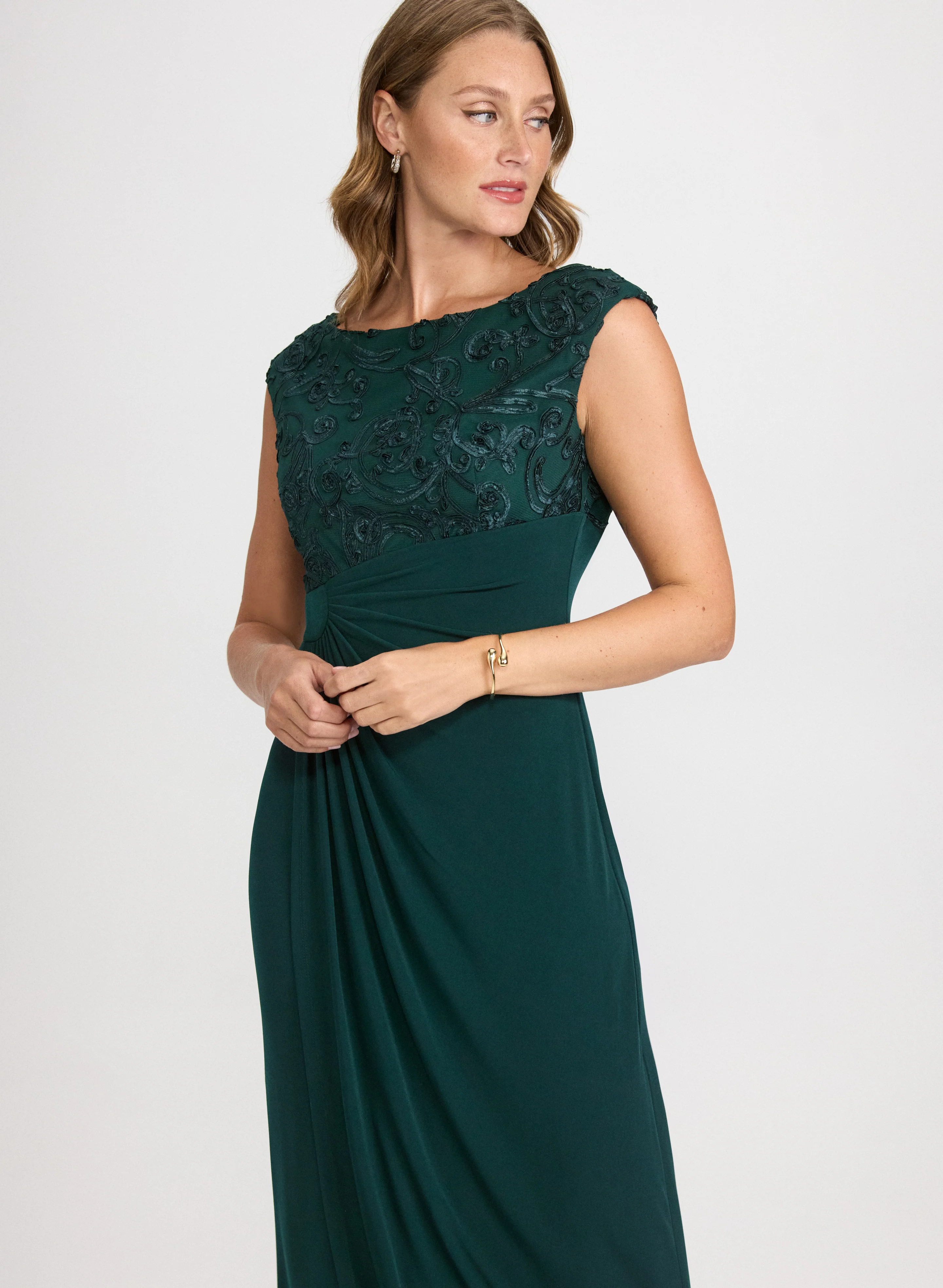 Soutache Detail Dress - Image 4
