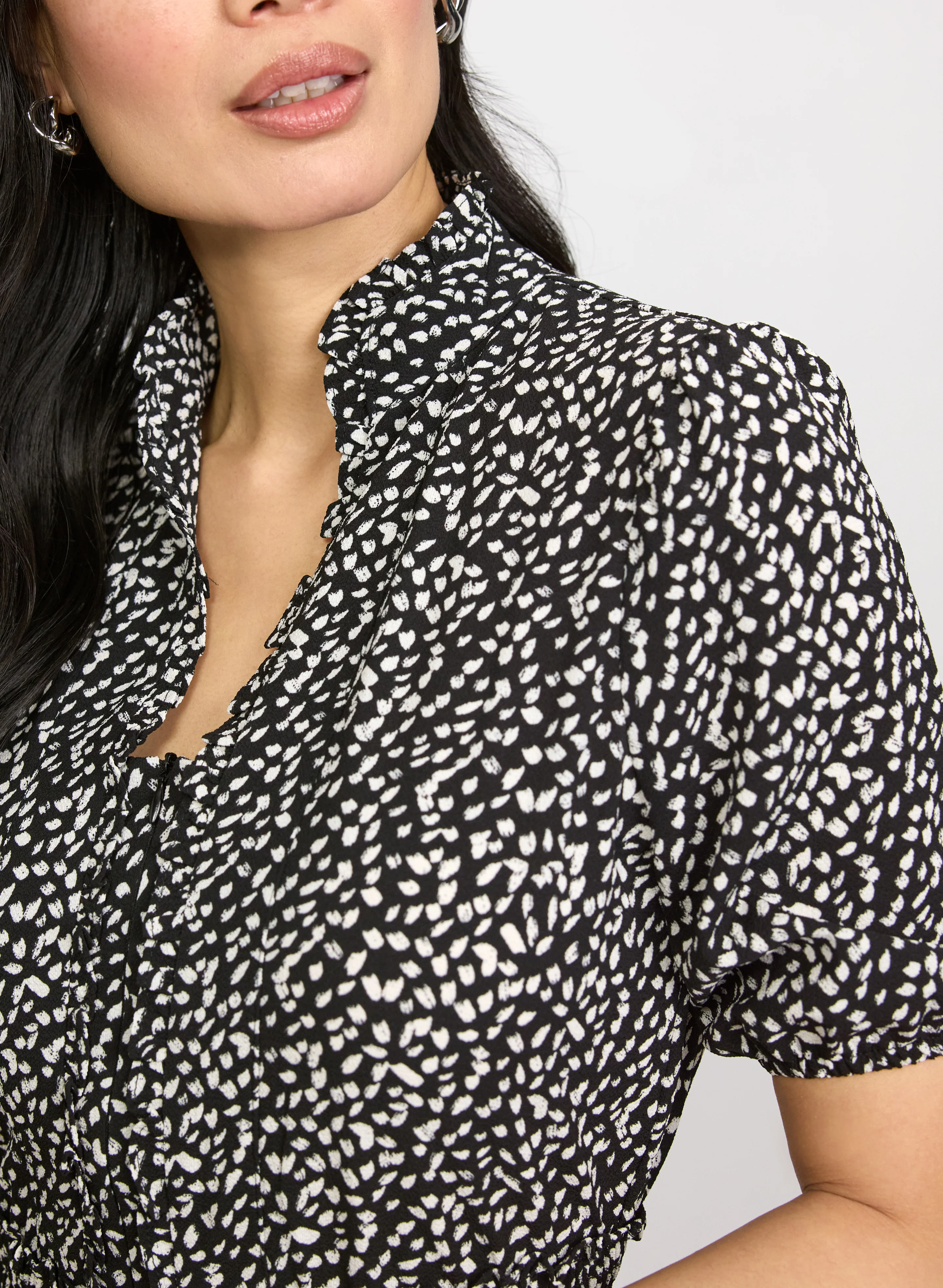 Speckled Print Jumpsuit - Image 5