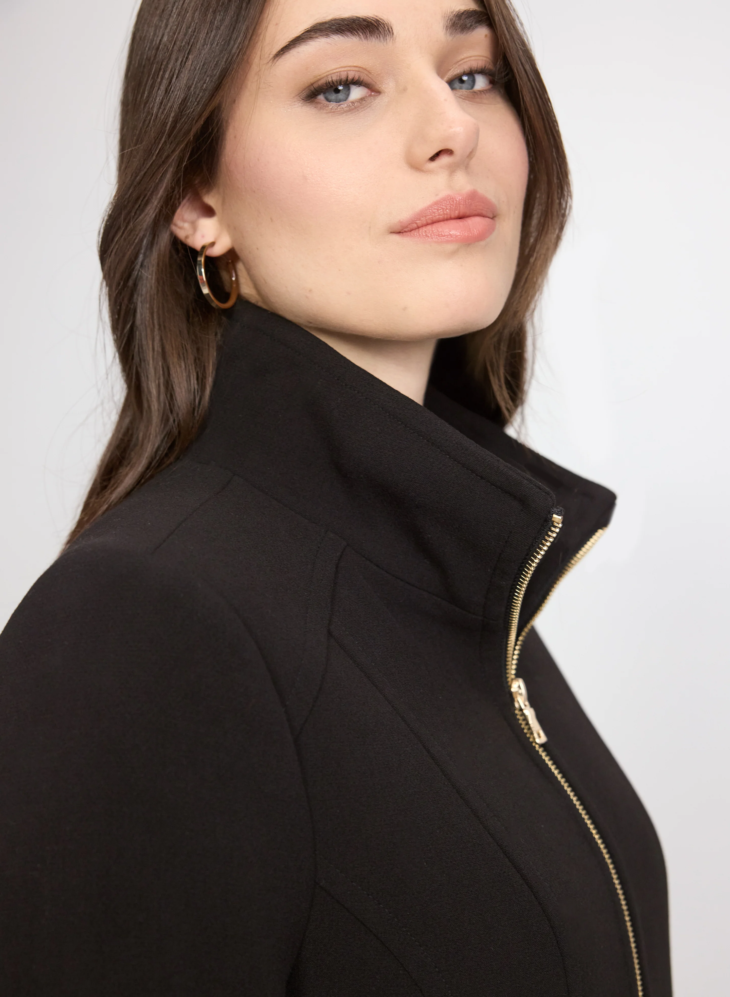 Stand Collar Coat - Image 6