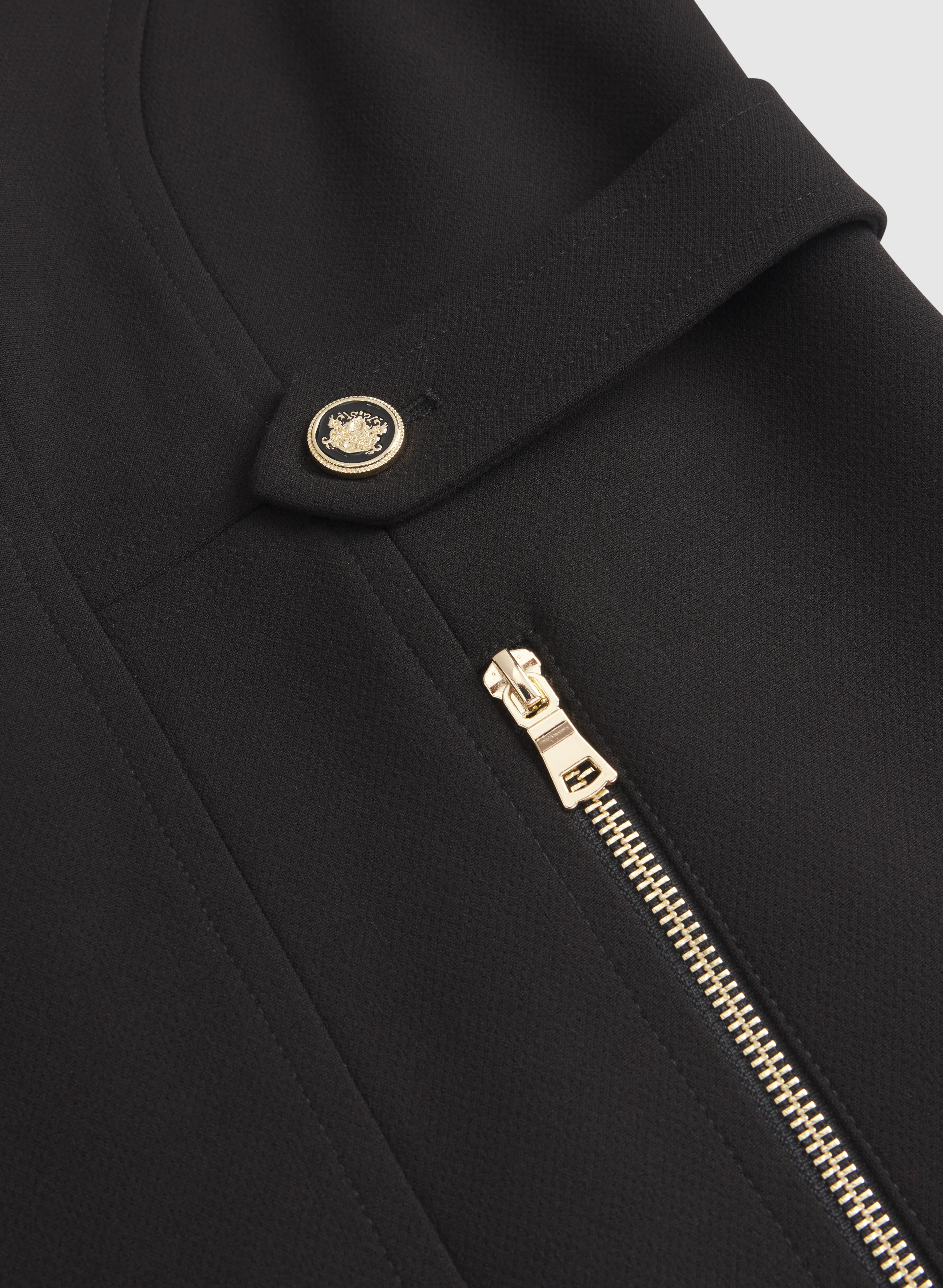 Stand Collar Coat - Image 8