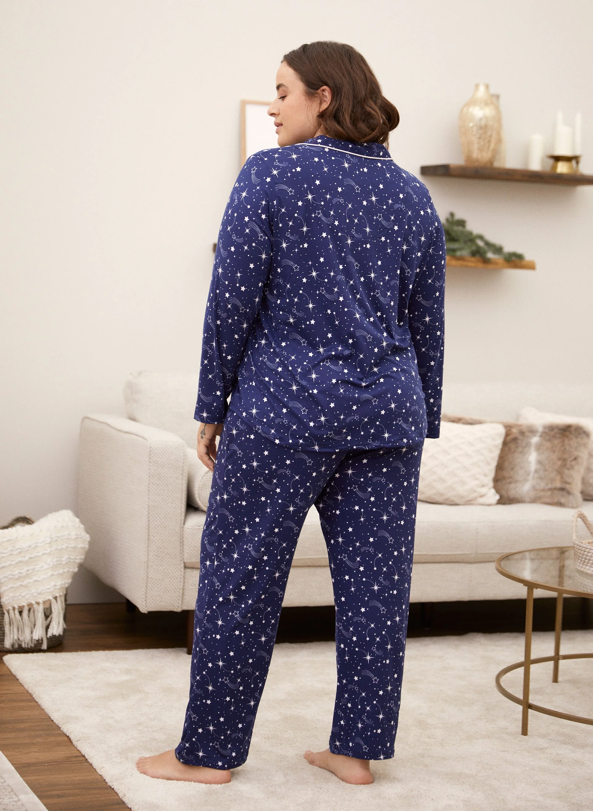Star Print Pyjama Set - Image 4