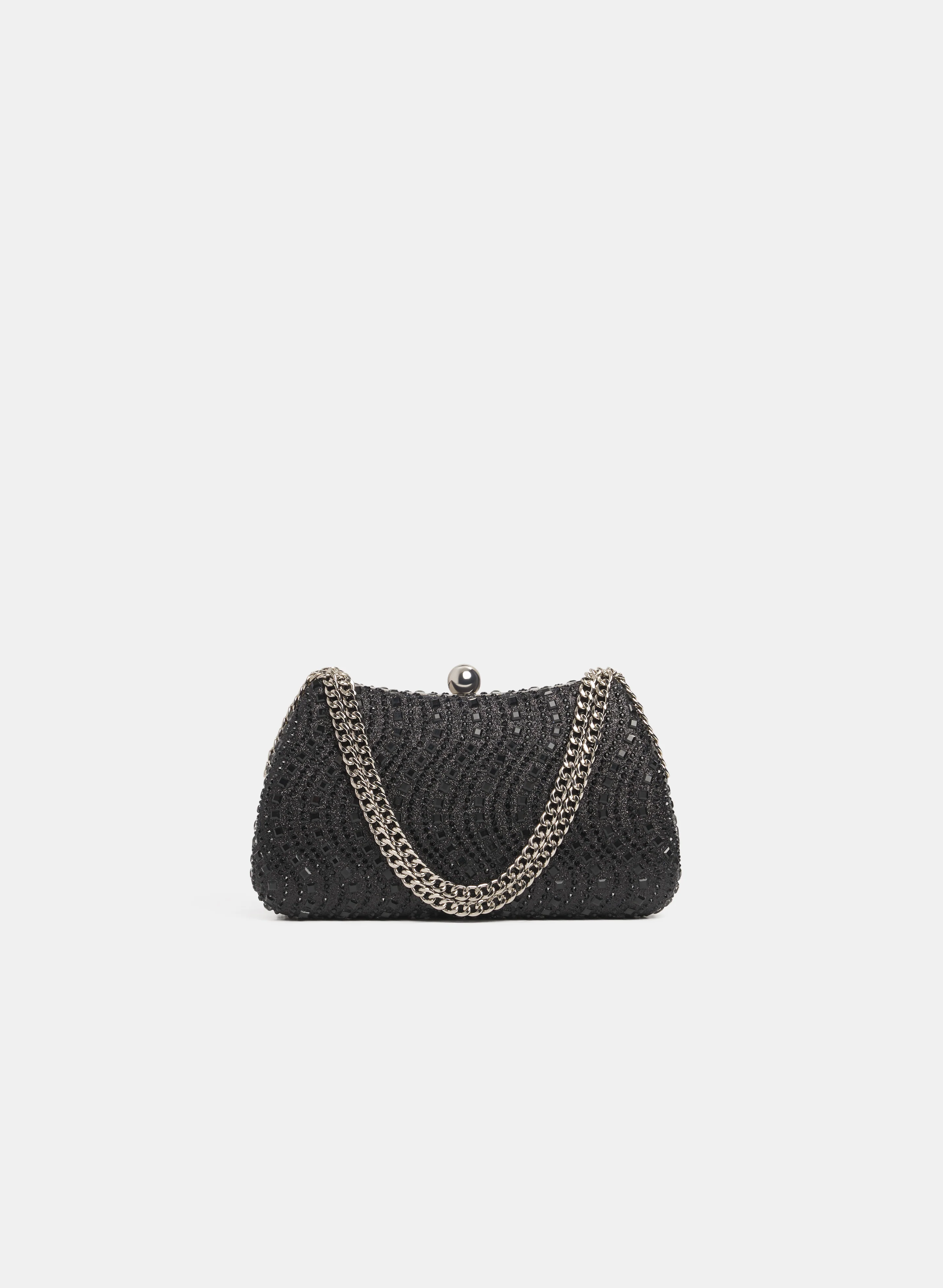 Stone Embellished Clutch