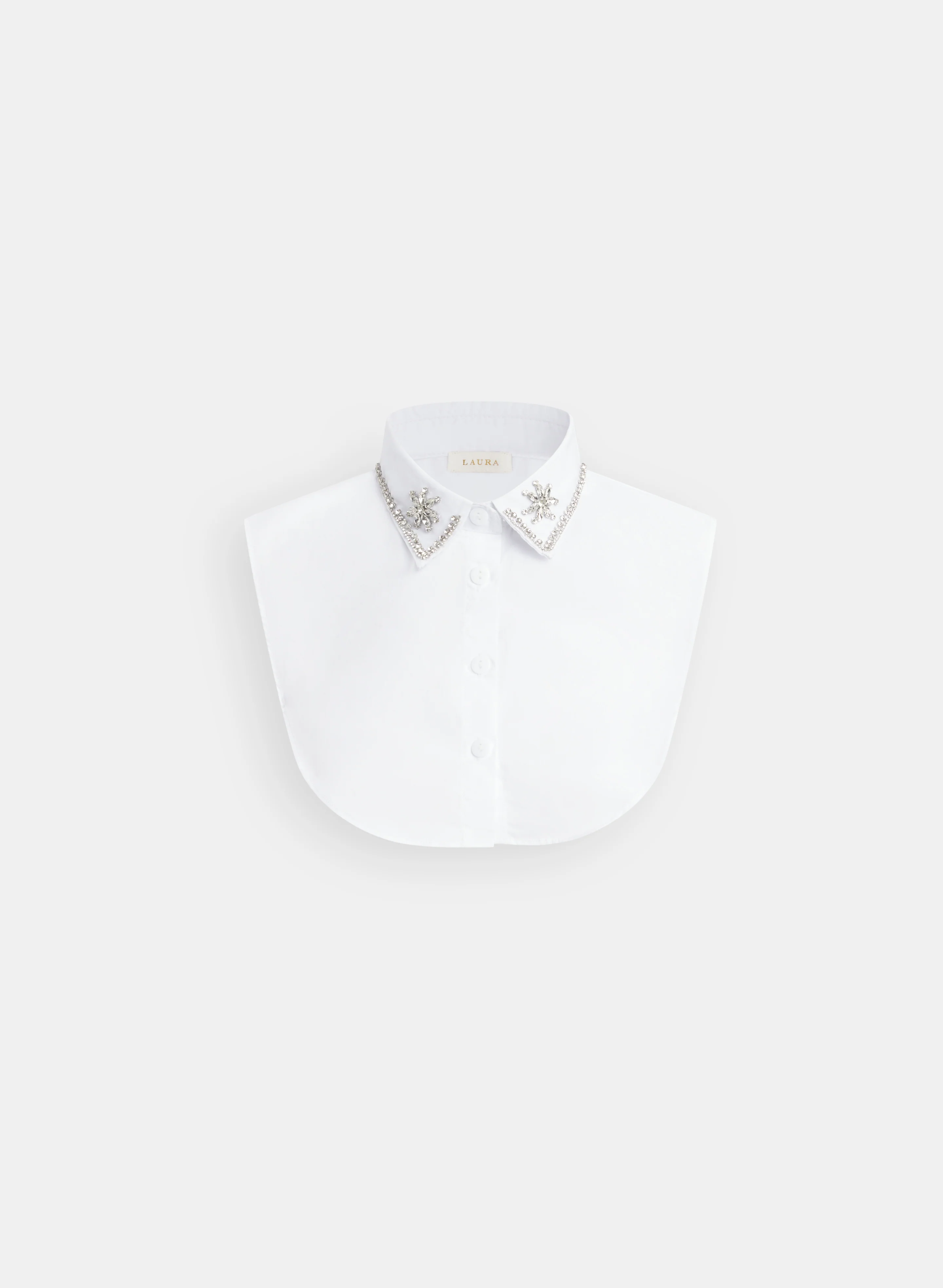 Stone Embellished Dickie Collar - Image 2