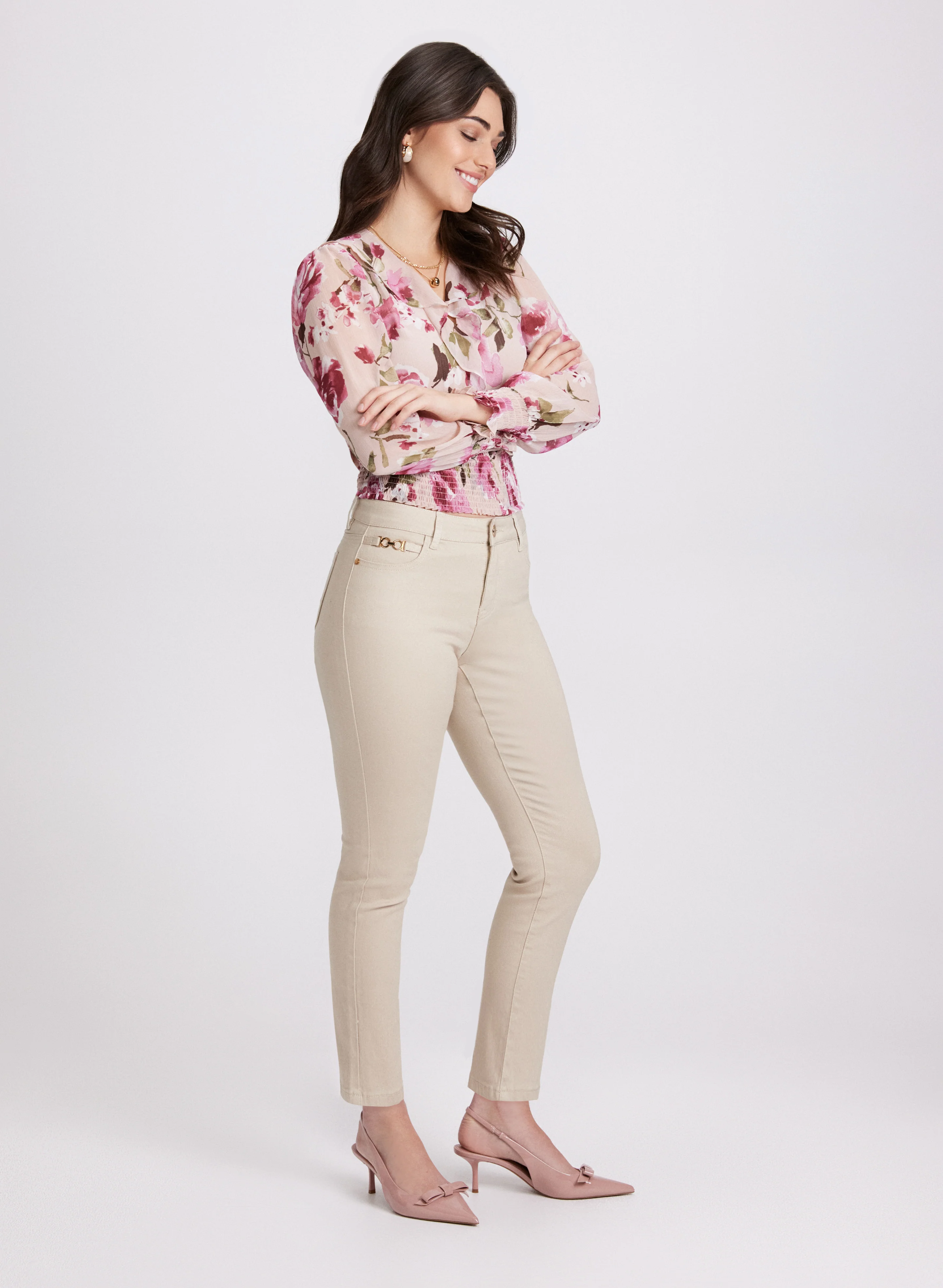 Straight-Leg Ankle Jeans - Image 4