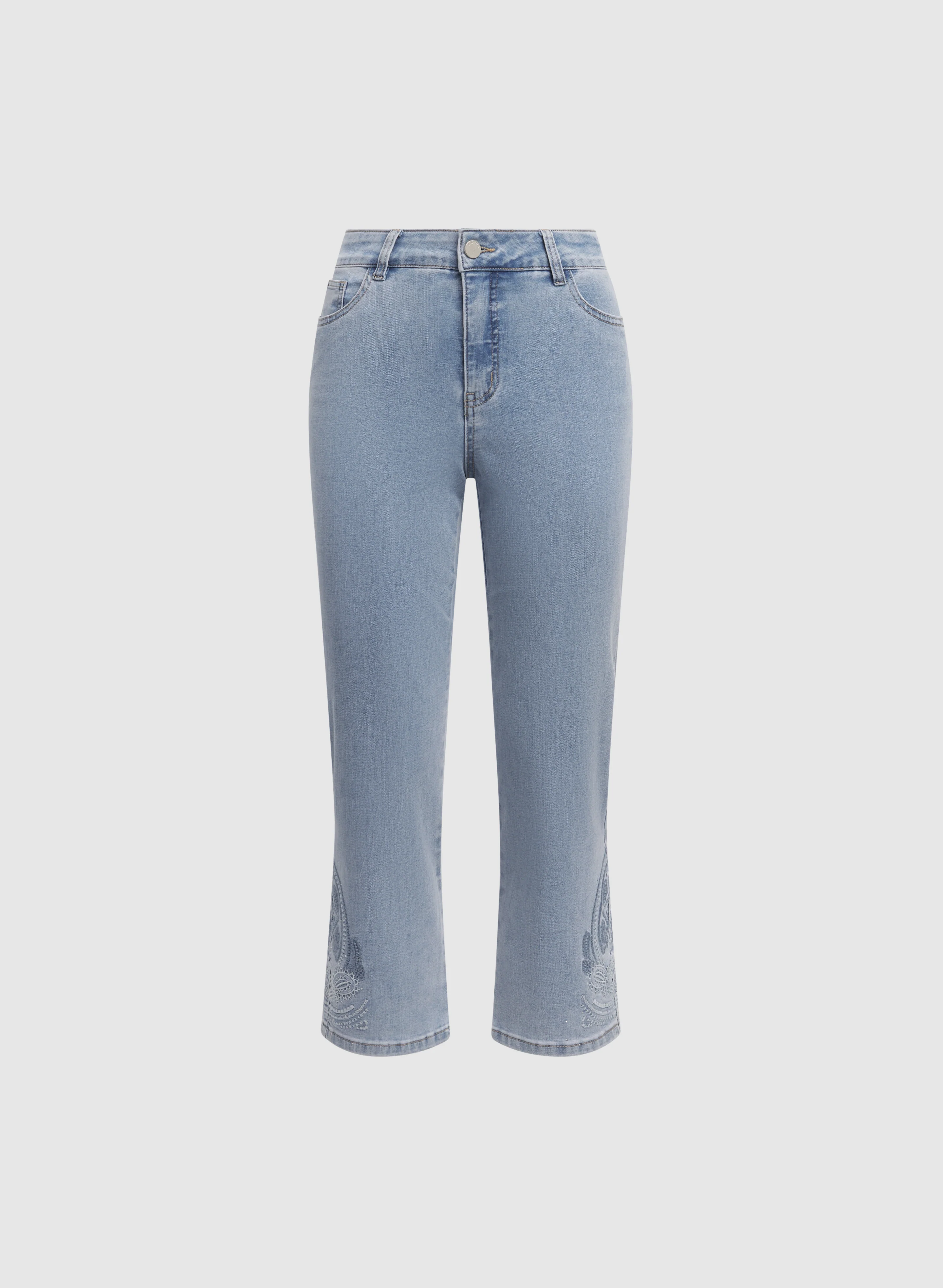 Straight-Leg Capri Jeans - Image 6