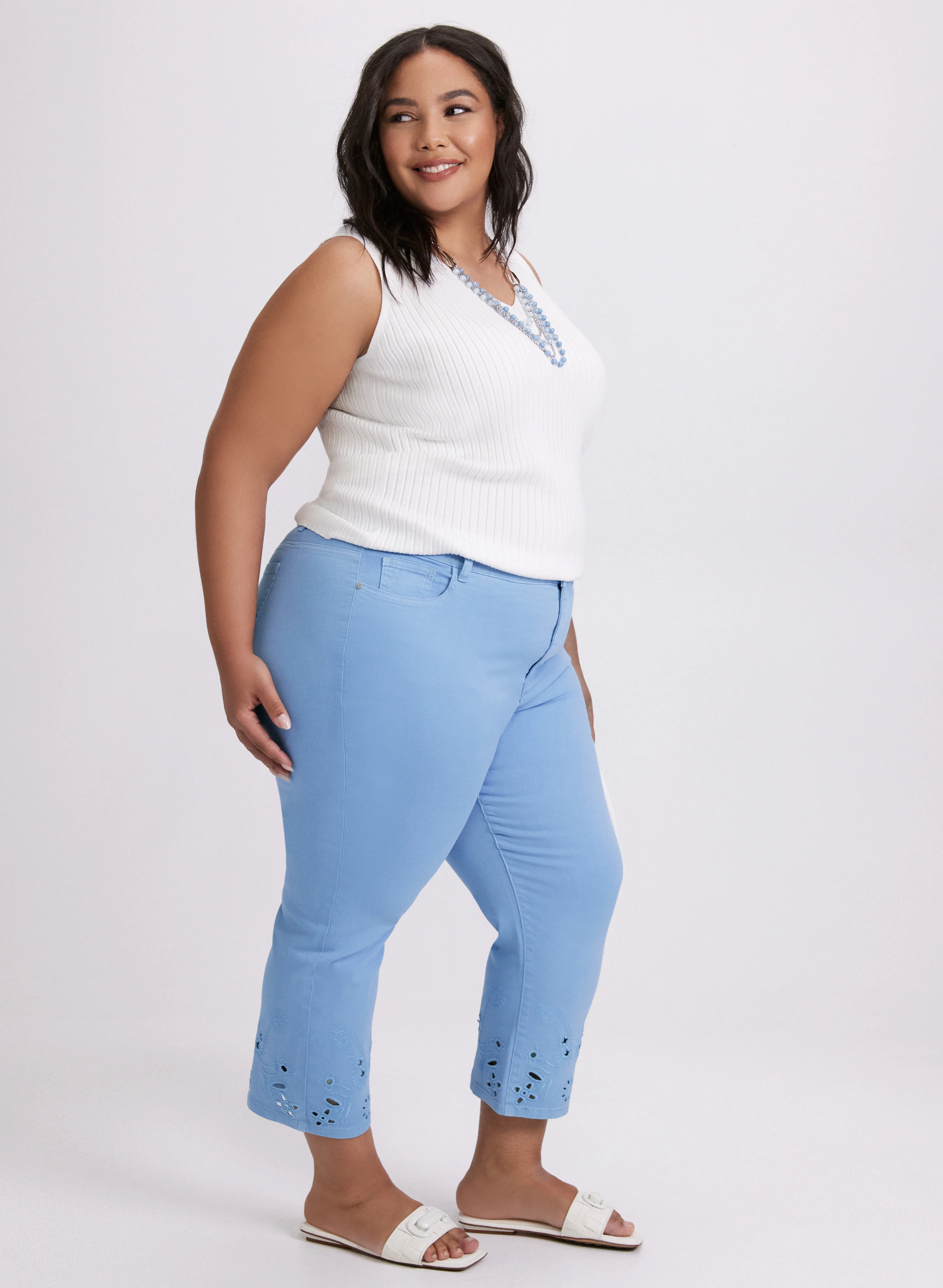 Straight-Leg Jean Capris - Image 3