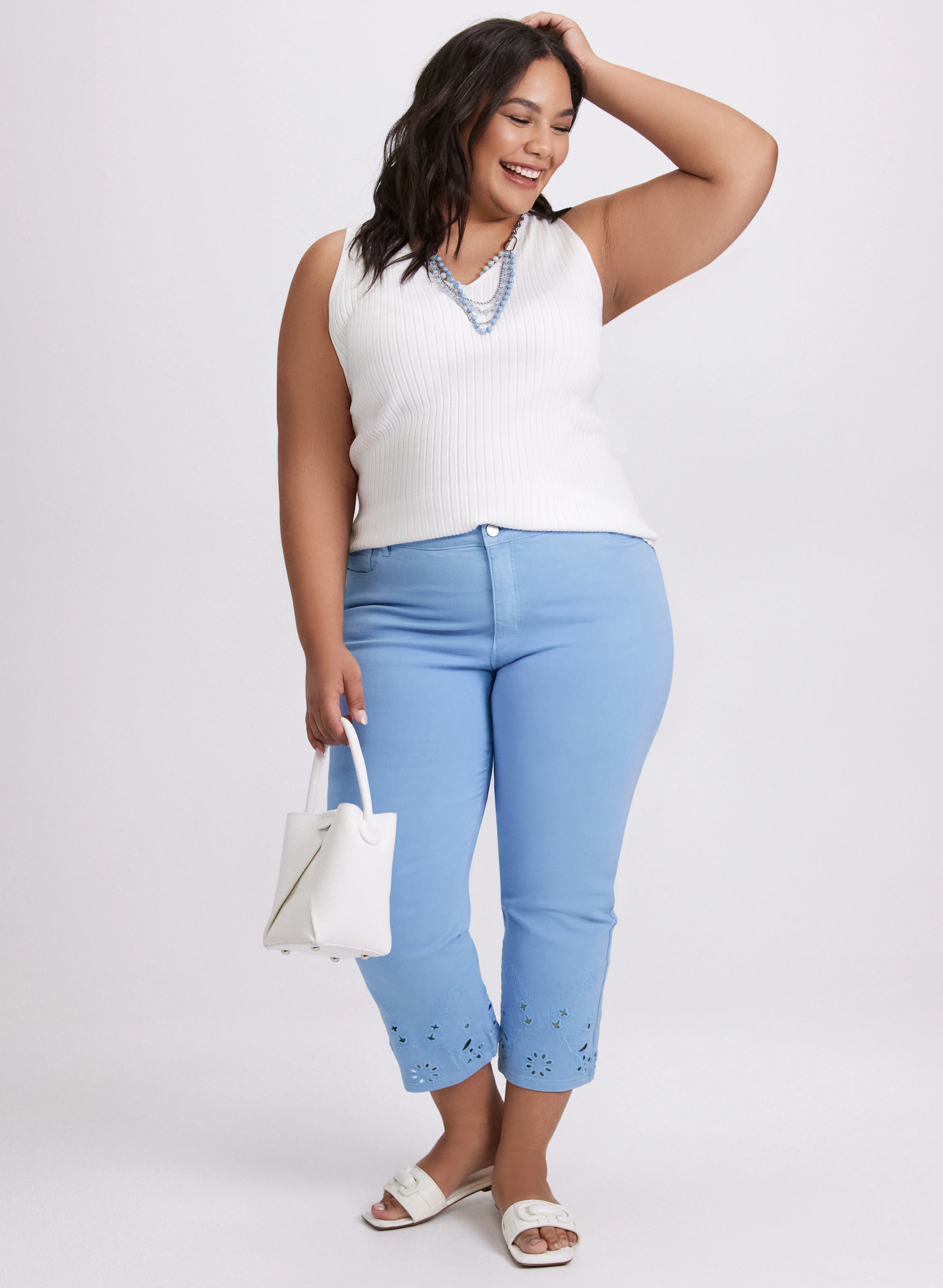 Straight-Leg Jean Capris - Image 5
