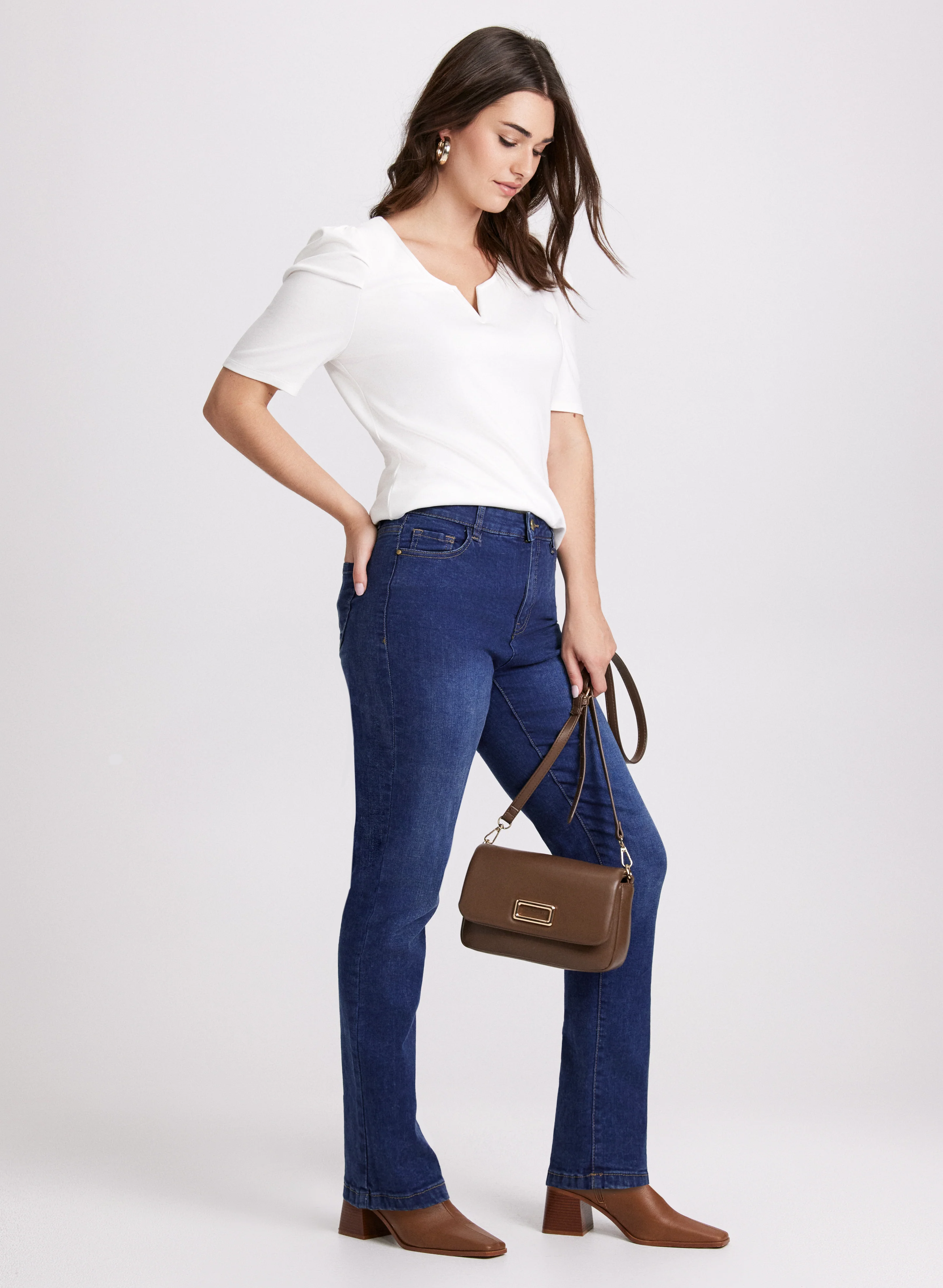 Straight Leg Jeans - Image 3