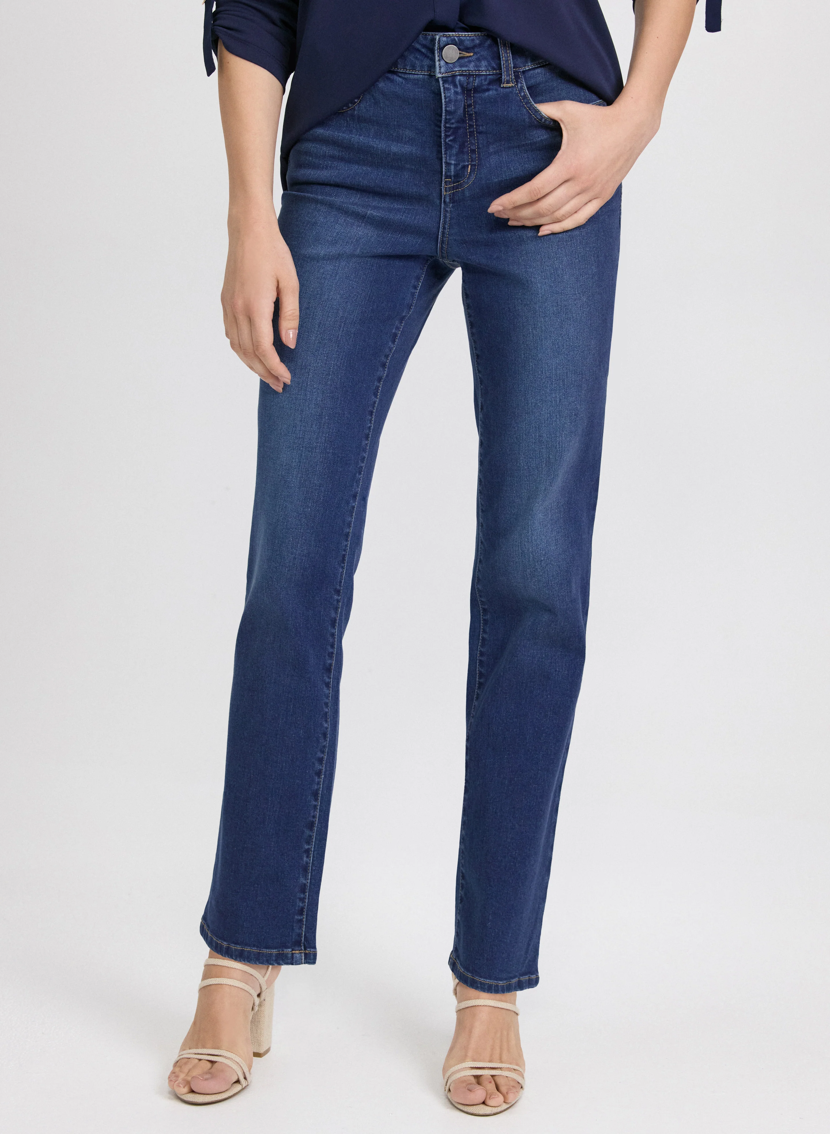 Straight-Leg Jeans
