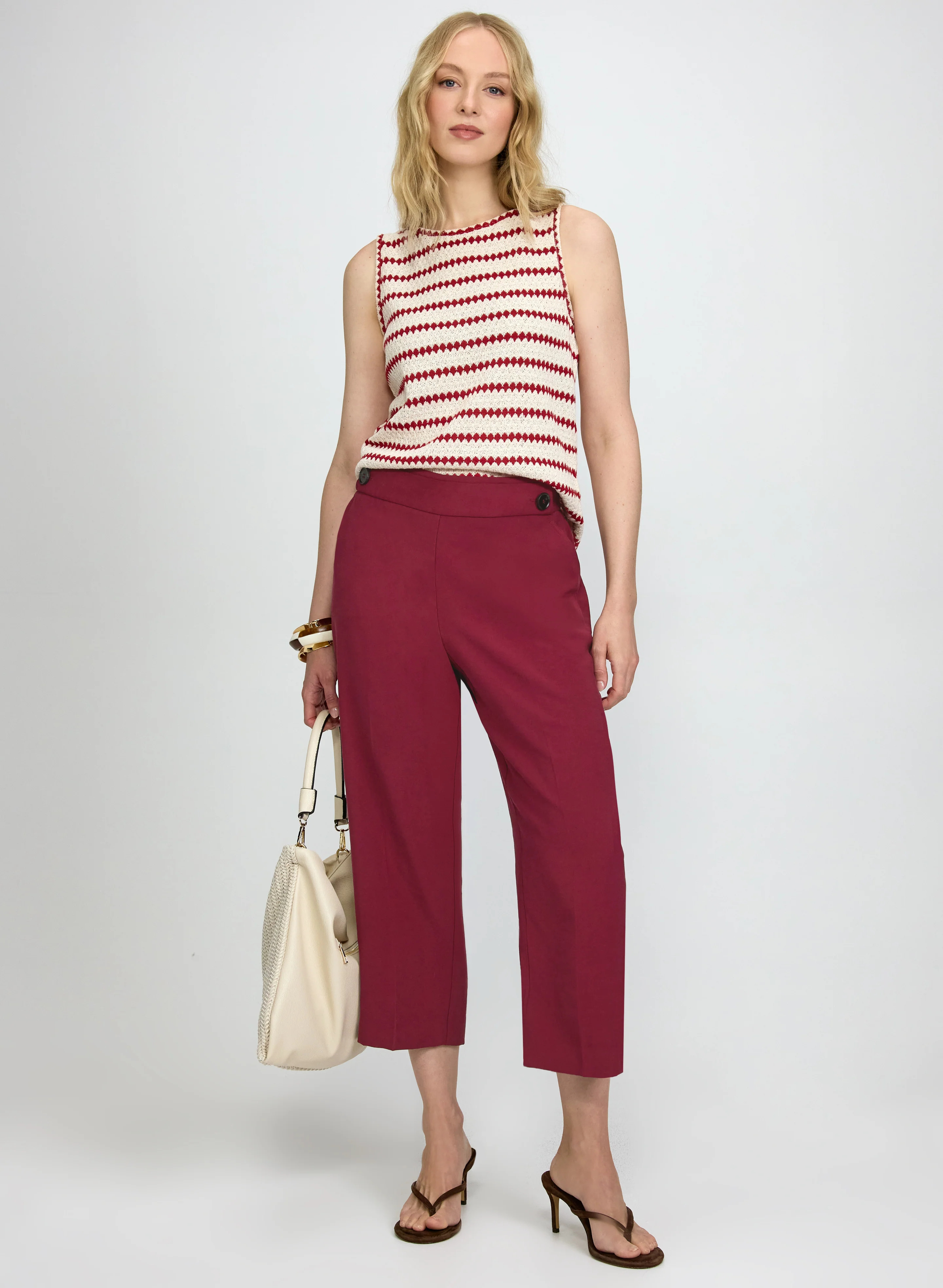 Straight-Leg Pull-On Capris - Image 3