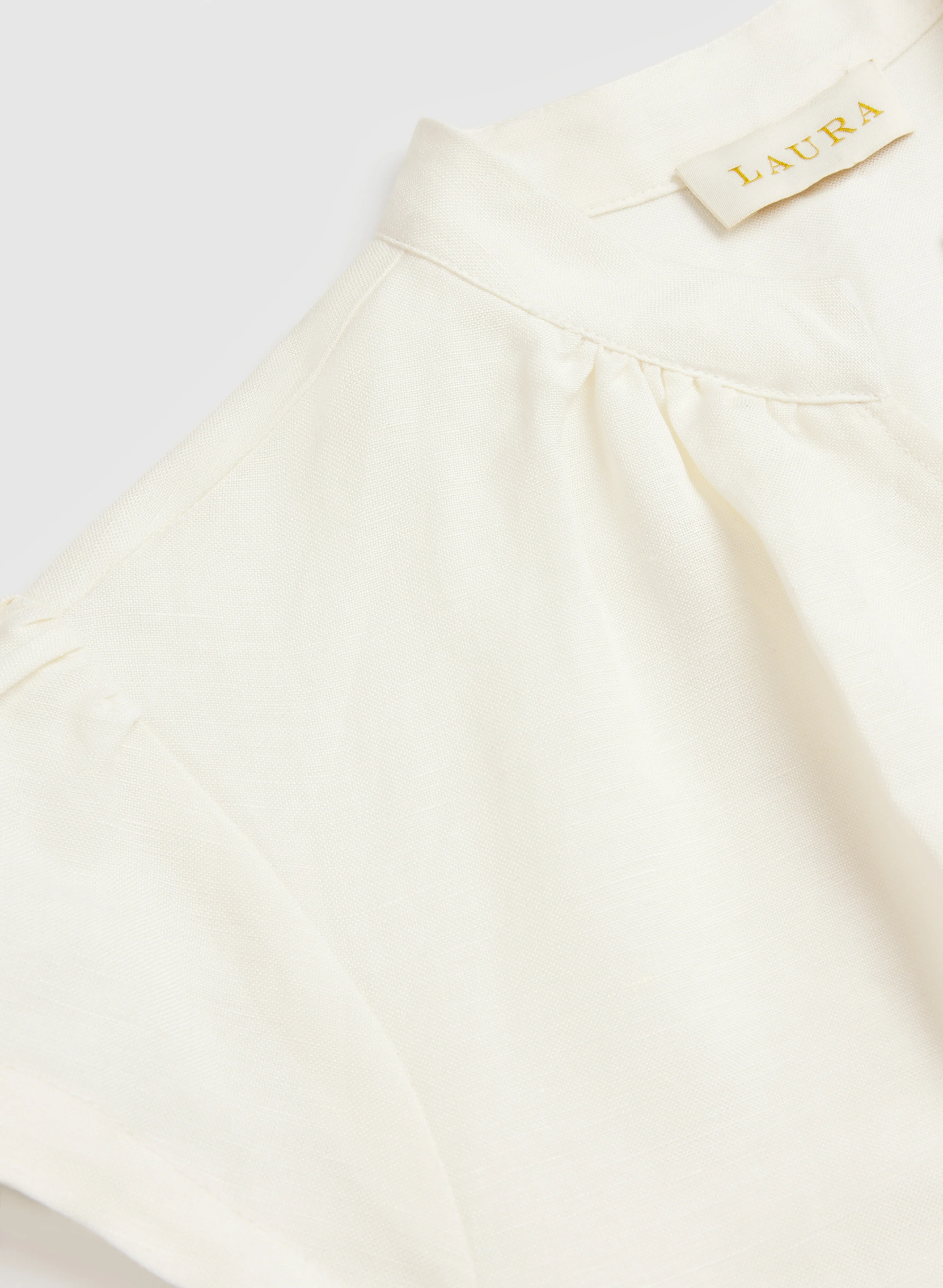 Straight Linen-Blend Dress - Image 7