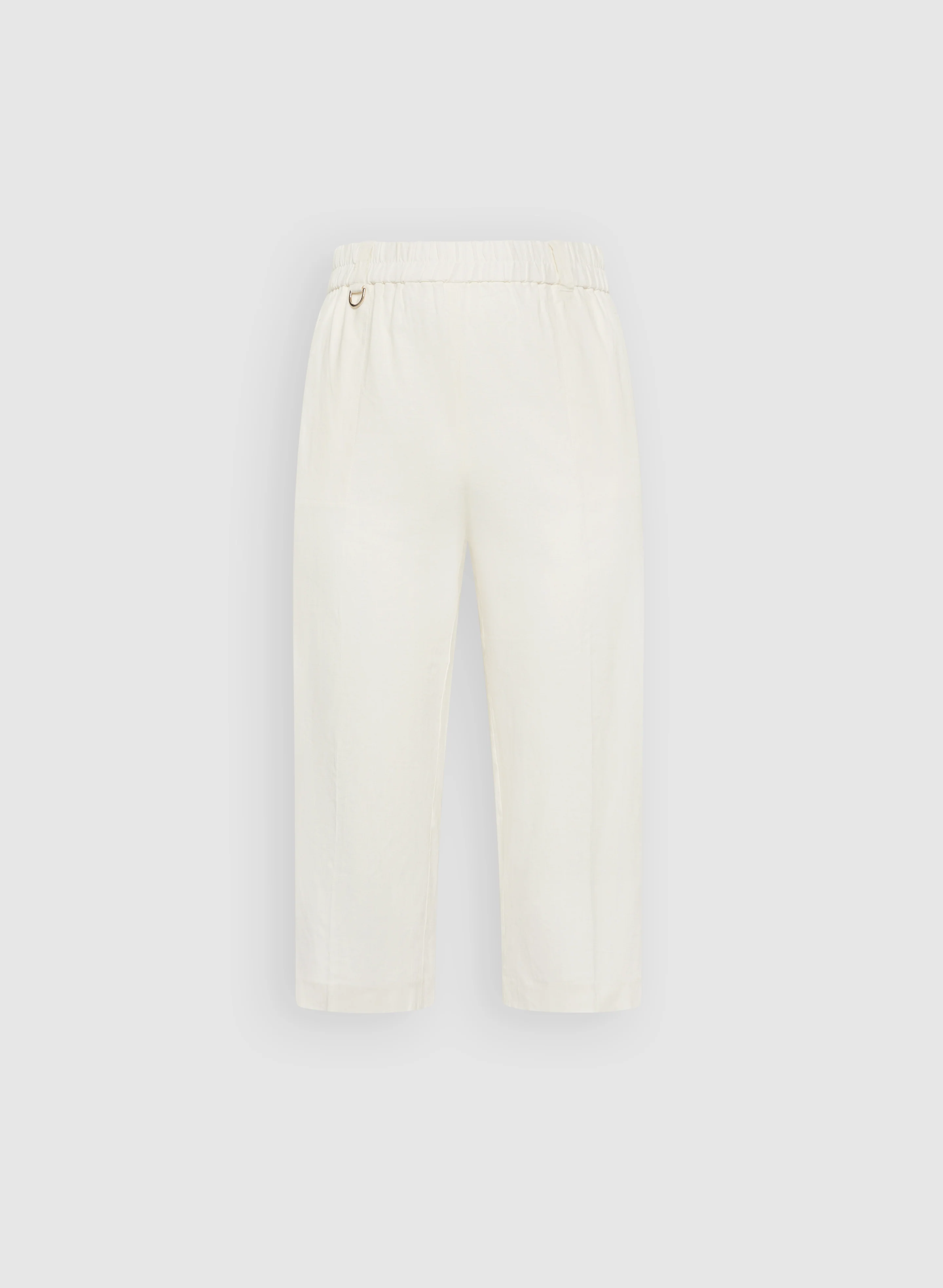 Stretch Linen Wide-Leg Capris - Image 6