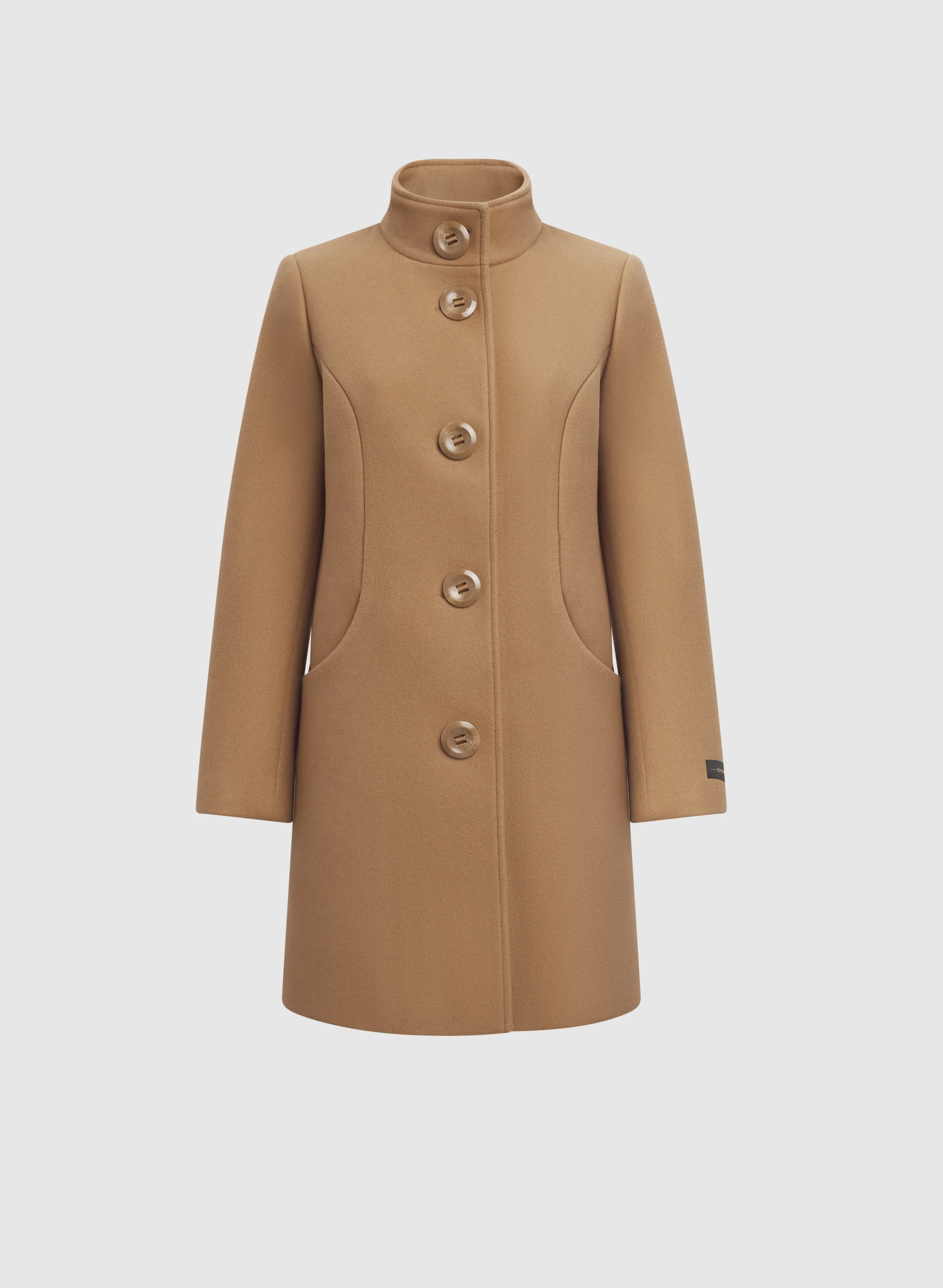 Stretch Wool-Blend Coat - Image 6