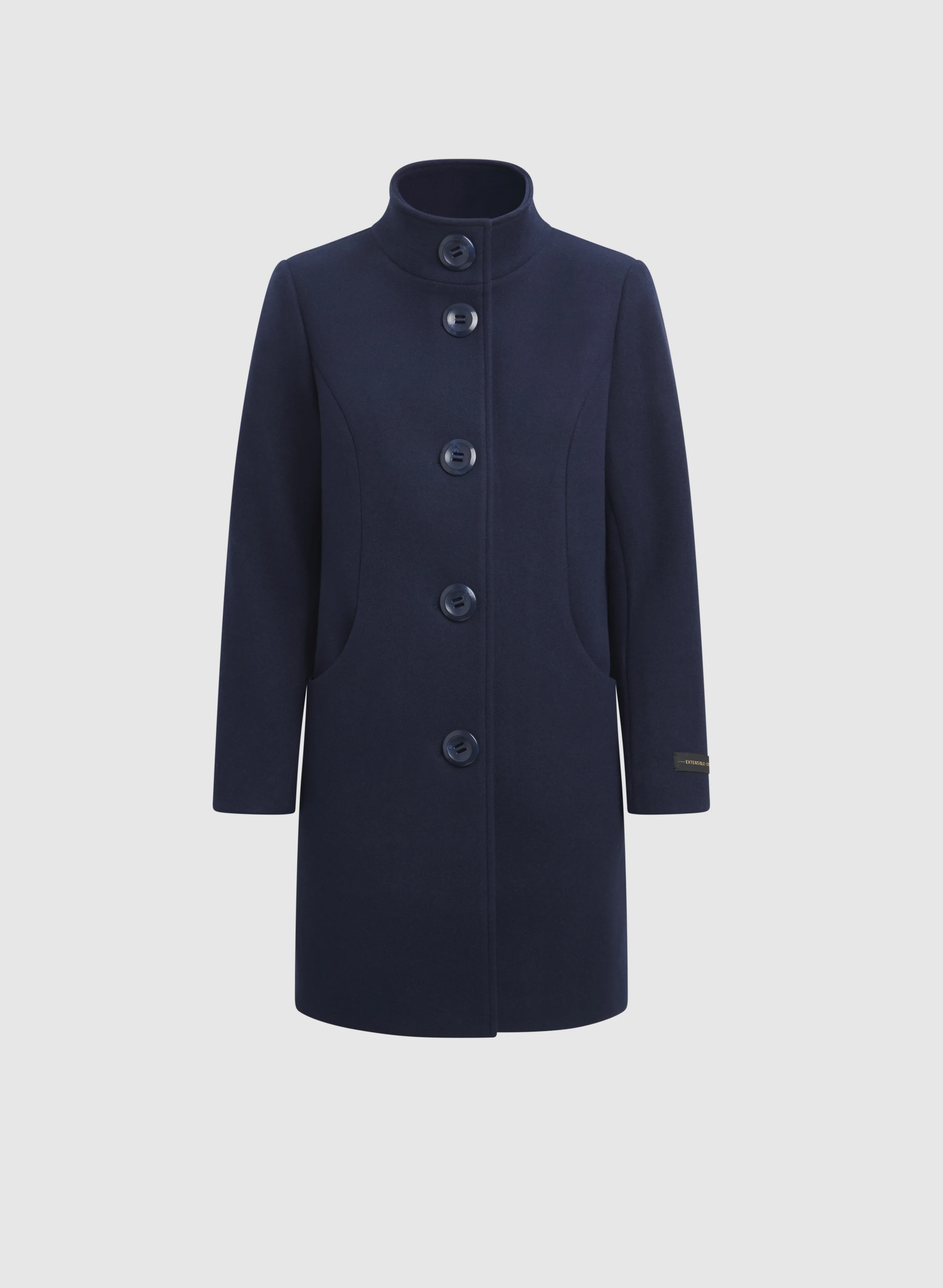 Stretch Wool-Blend Coat - Image 6