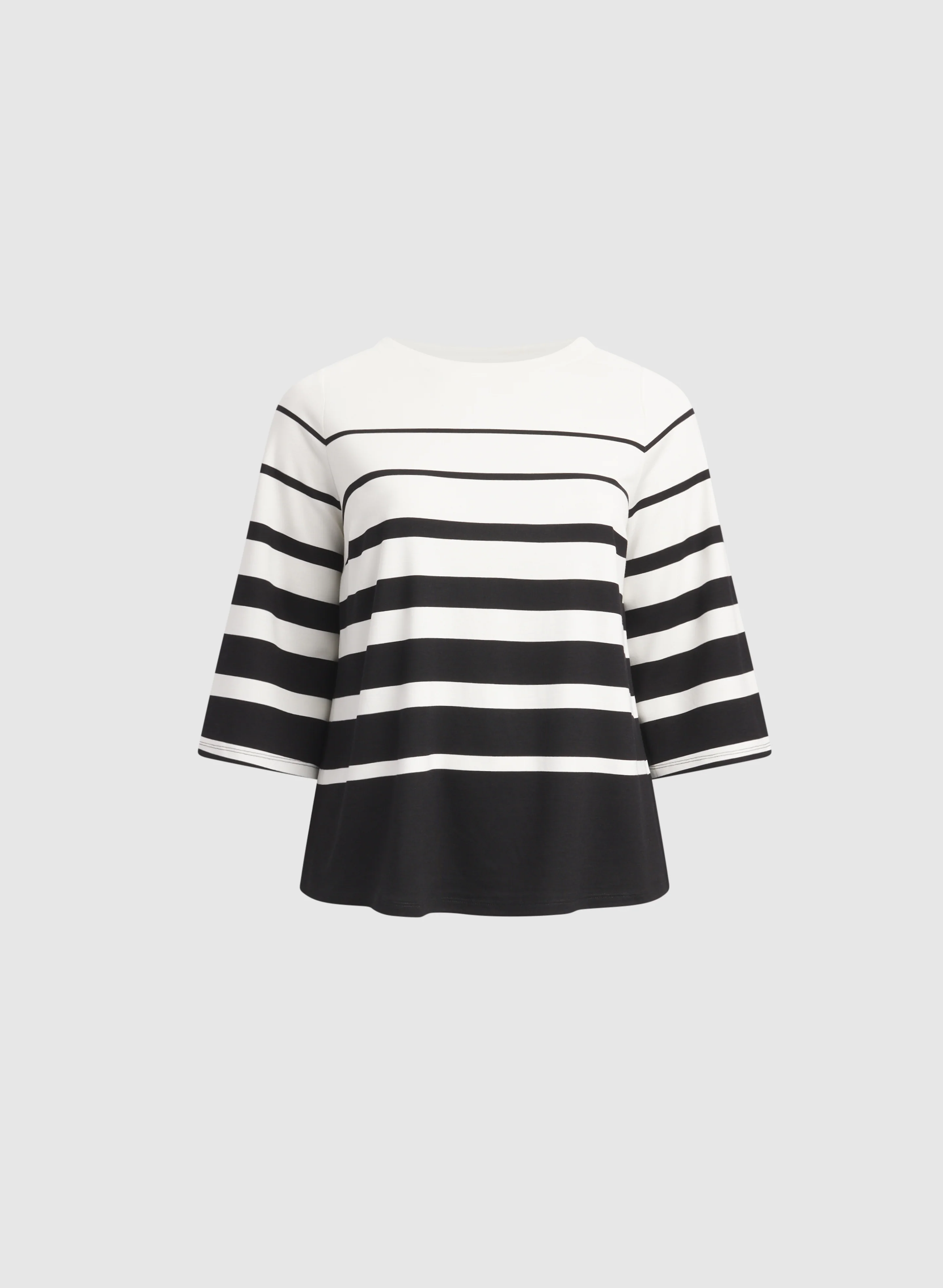 Stripe Boat Neck Top - Image 6