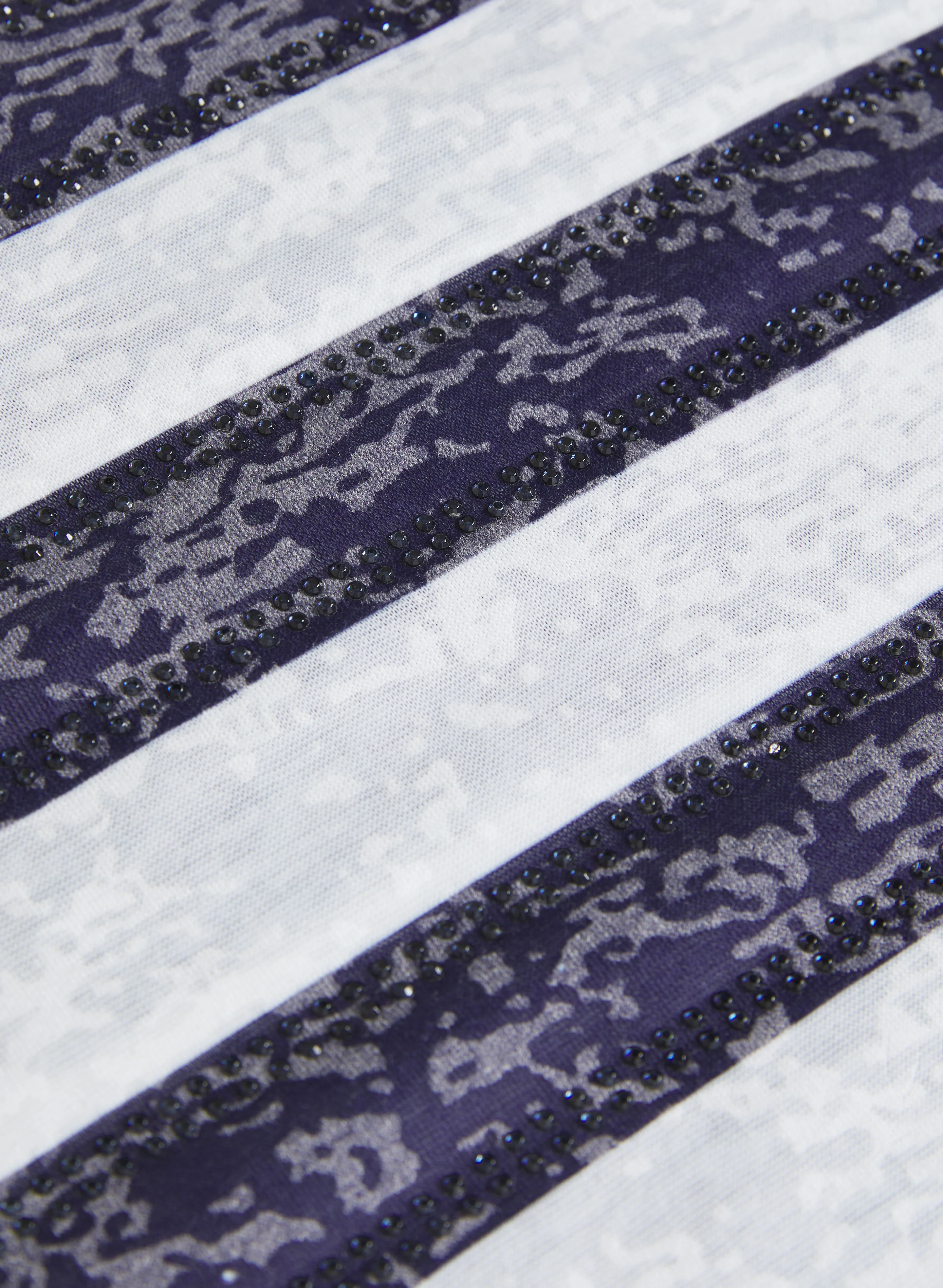 Stripe Burnout T-Shirt - Image 6