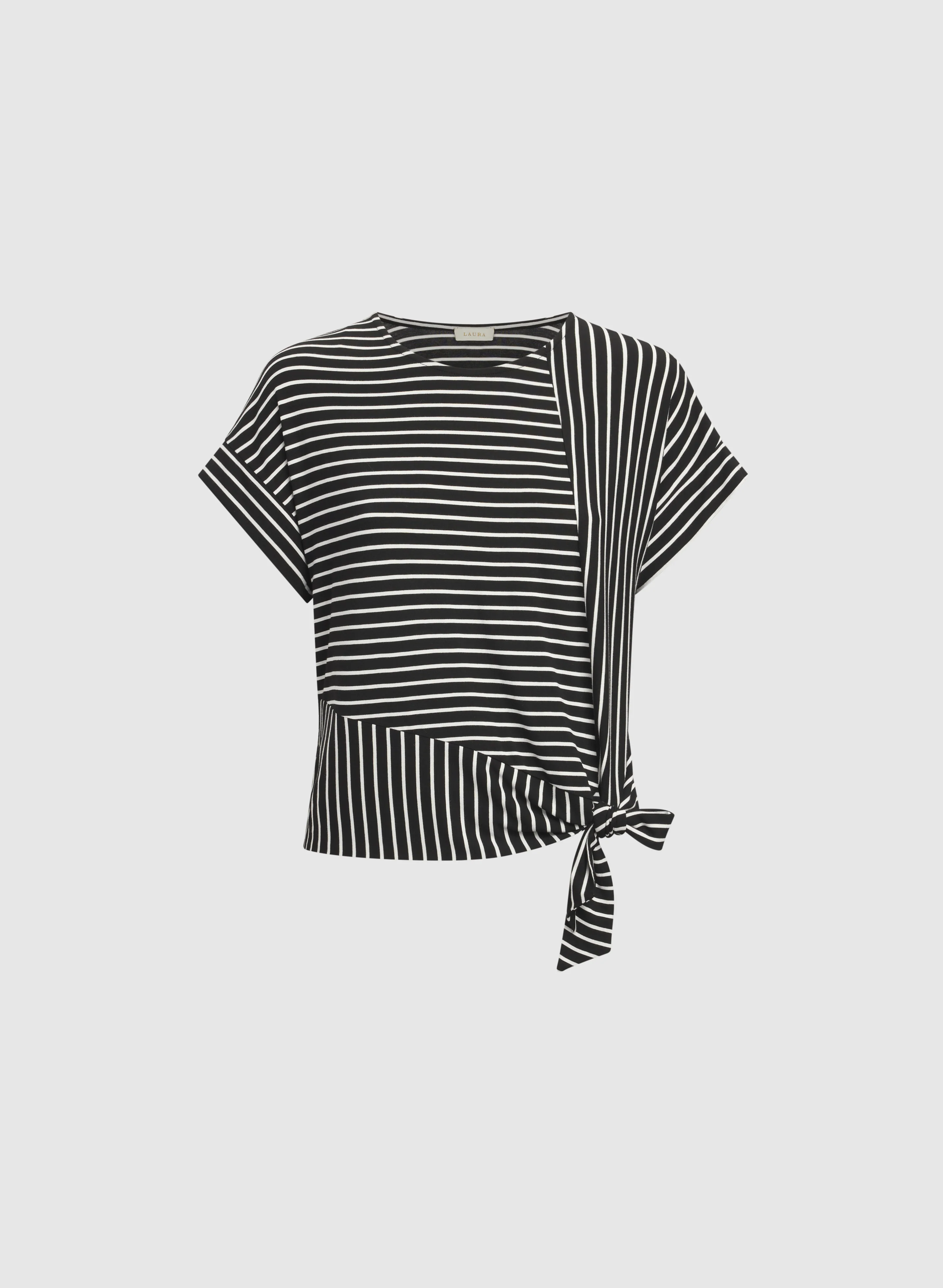 Stripe Crew Neck T-Shirt - Image 6