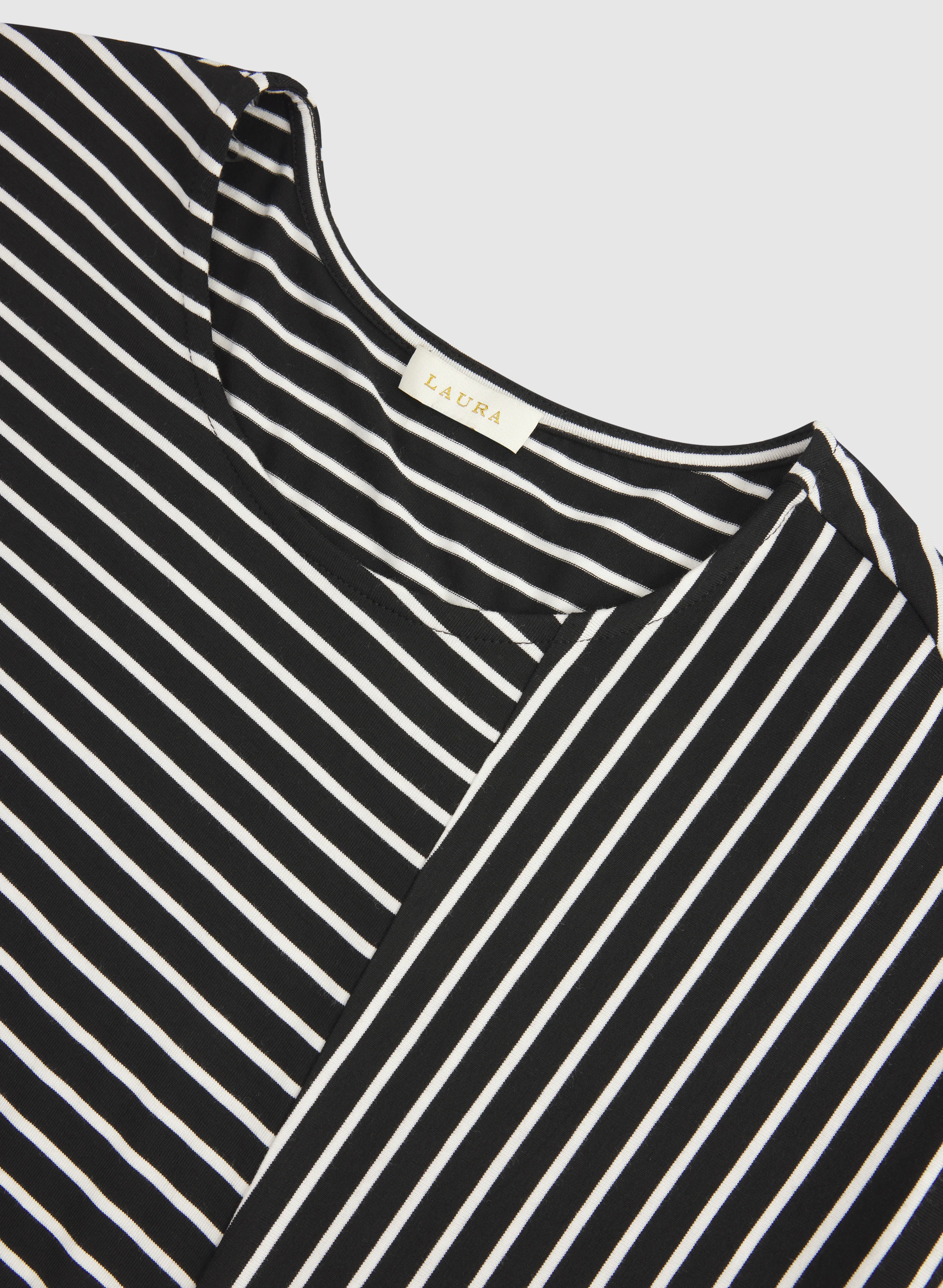 Stripe Crew Neck T-Shirt - Image 7