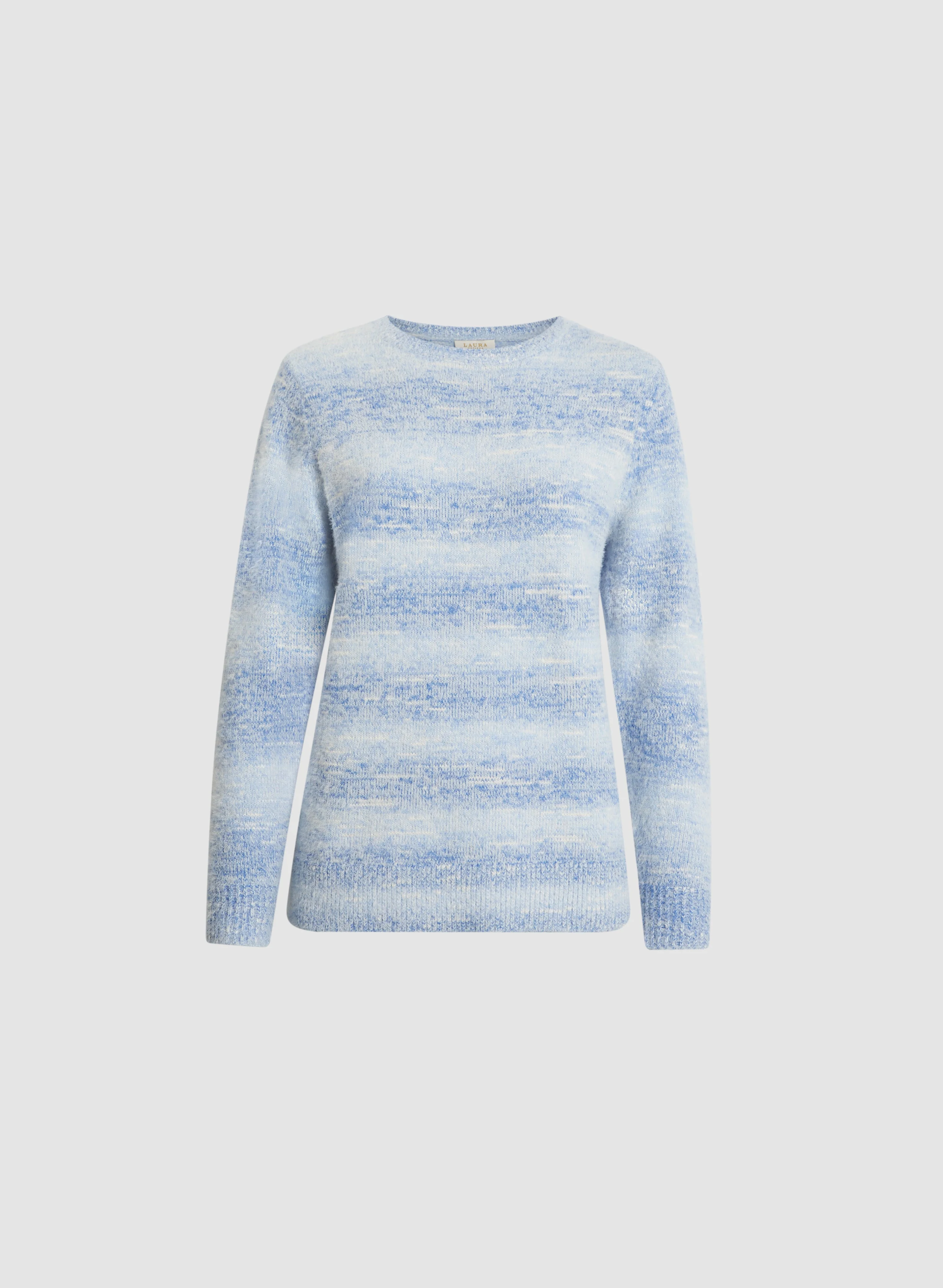Stripe Gradient Motif Sweater - Image 6
