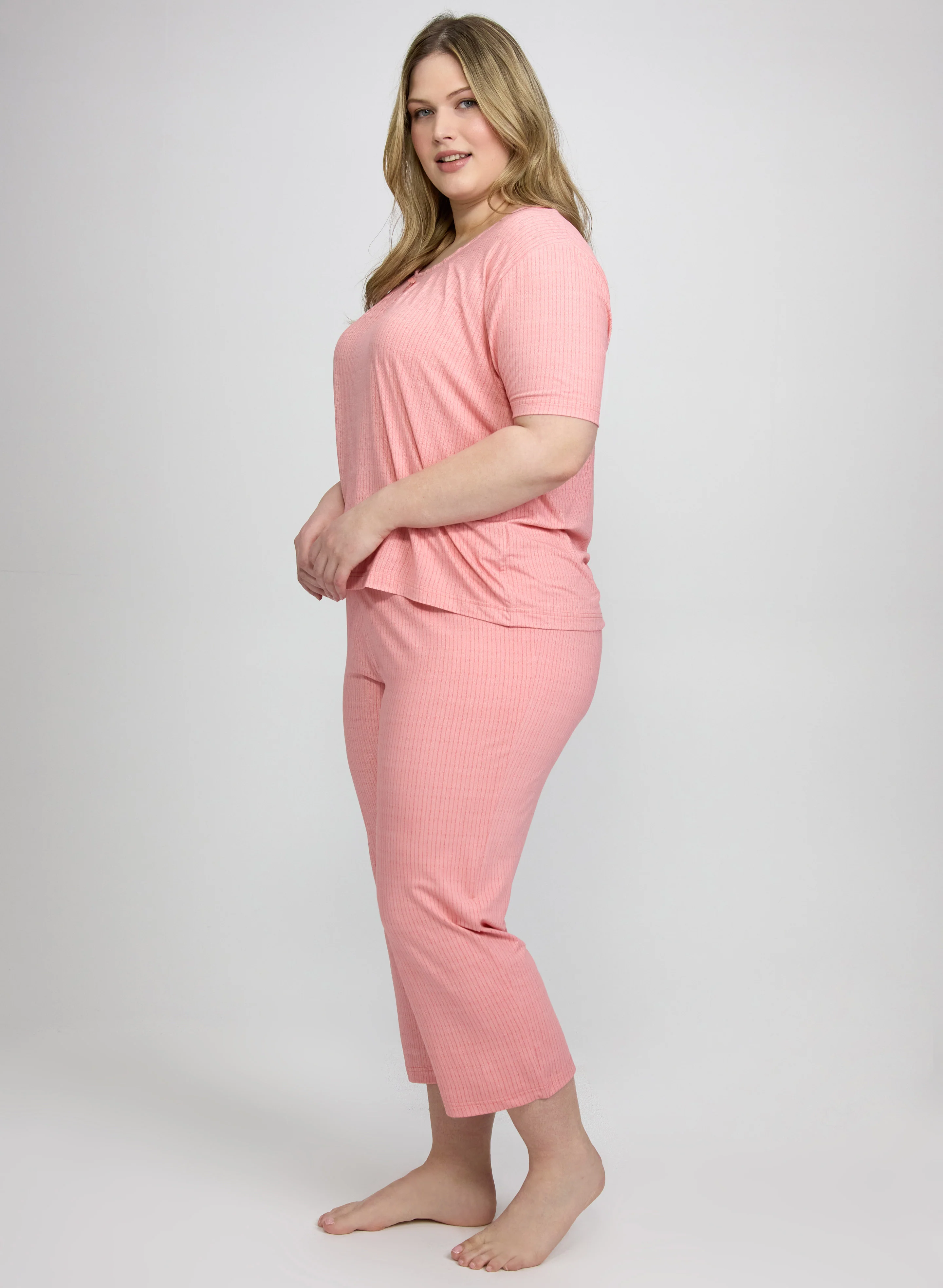 Stripe Jersey Pyjama Set - Image 3