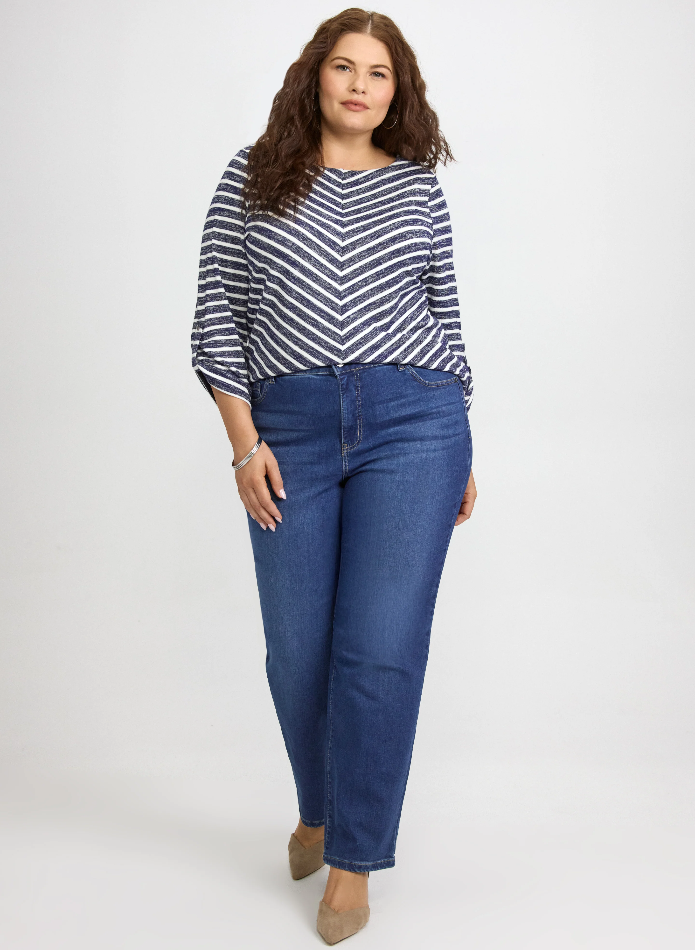 Stripe Knit Top - Image 3