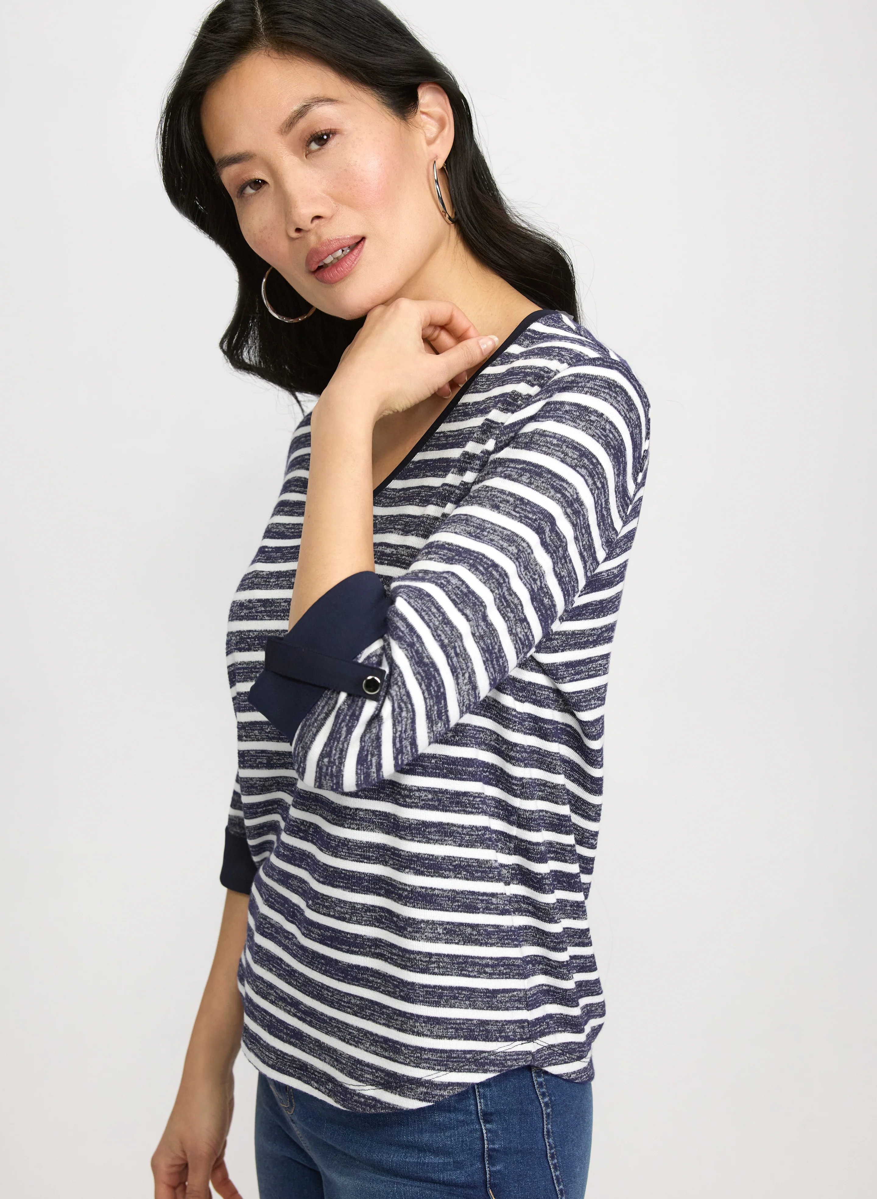 Stripe Knit Top - Image 7