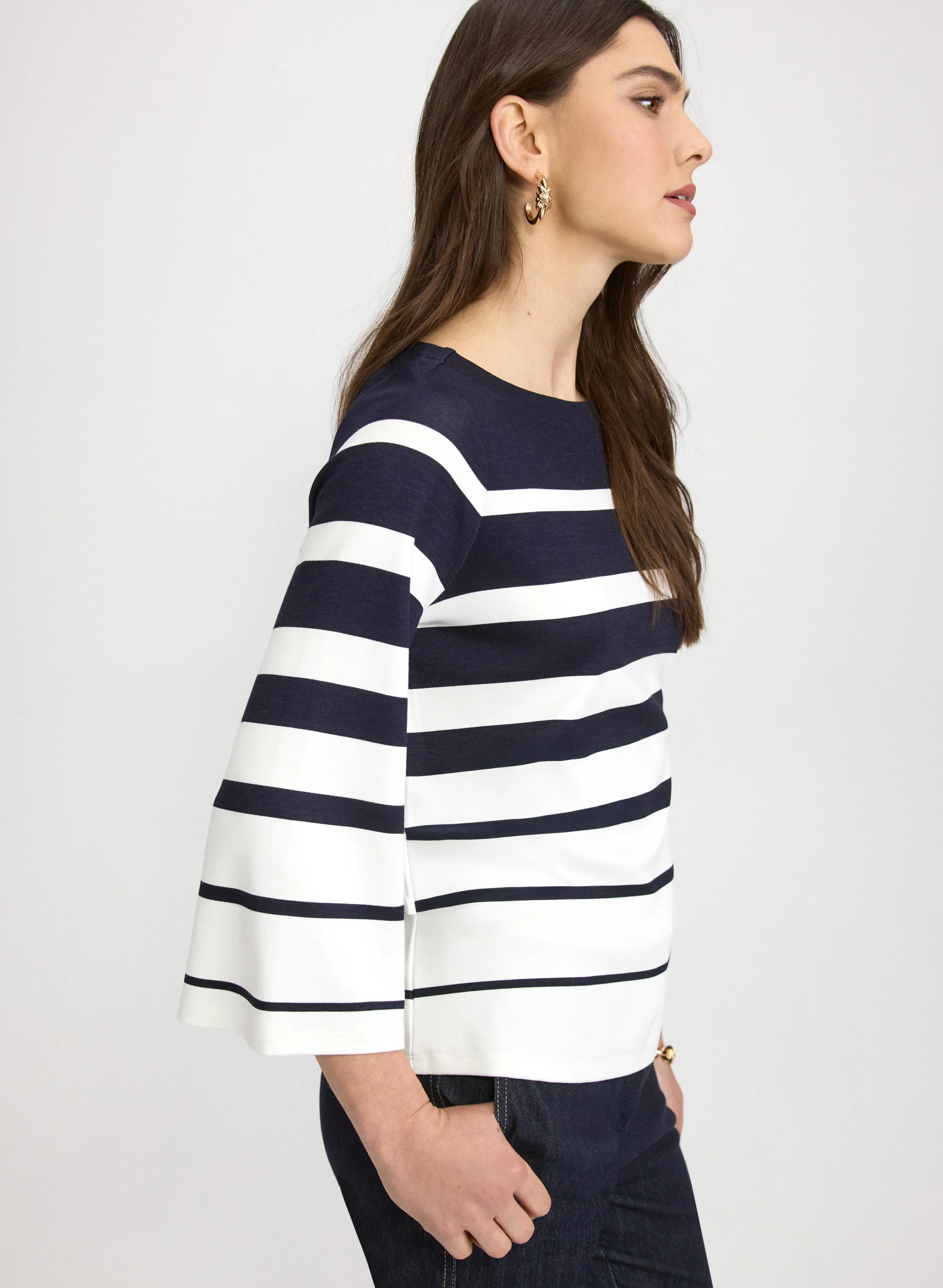 Stripe Ponte de Roma Top - Image 2