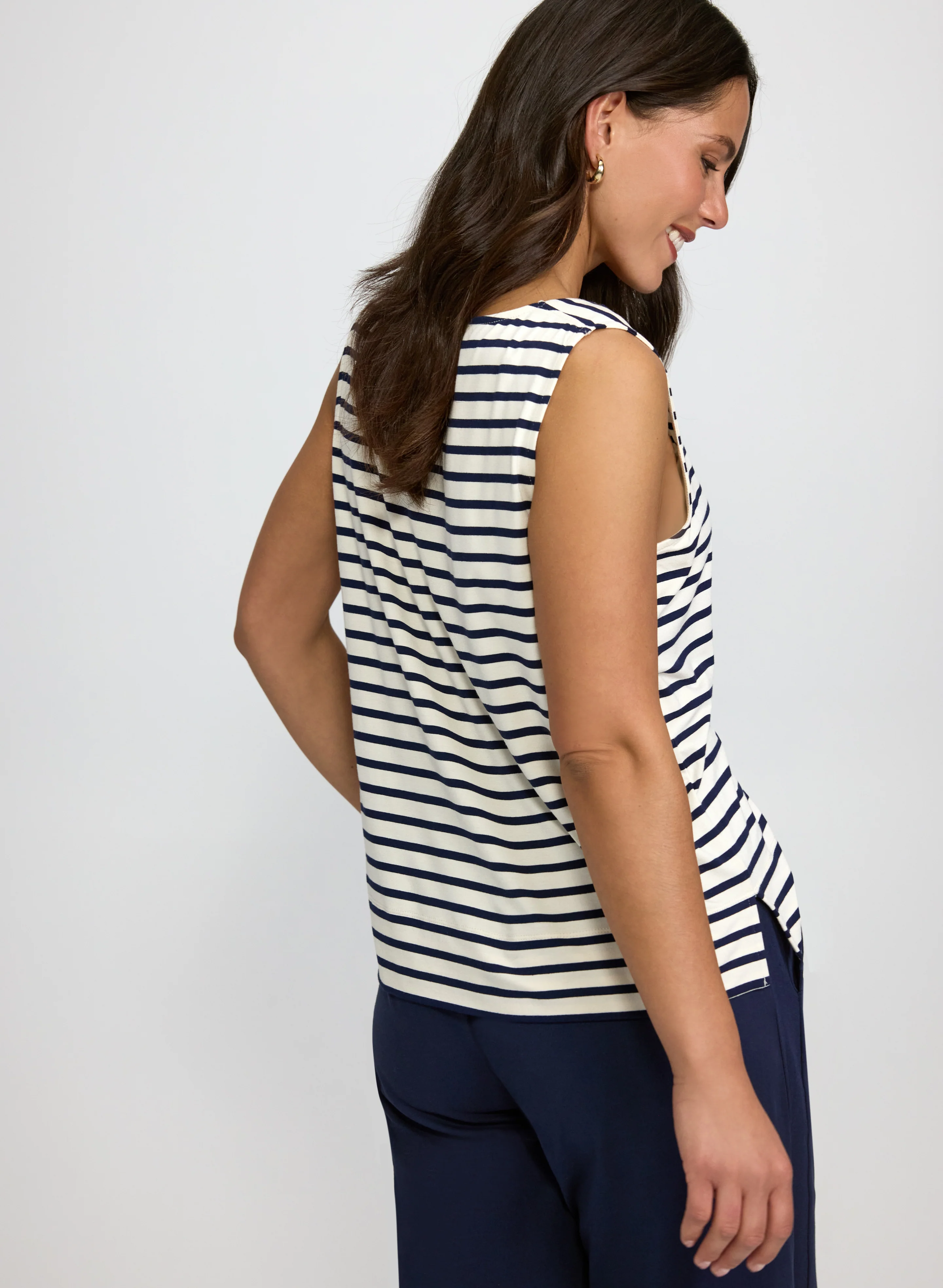 Stripe Print Cami - Image 2