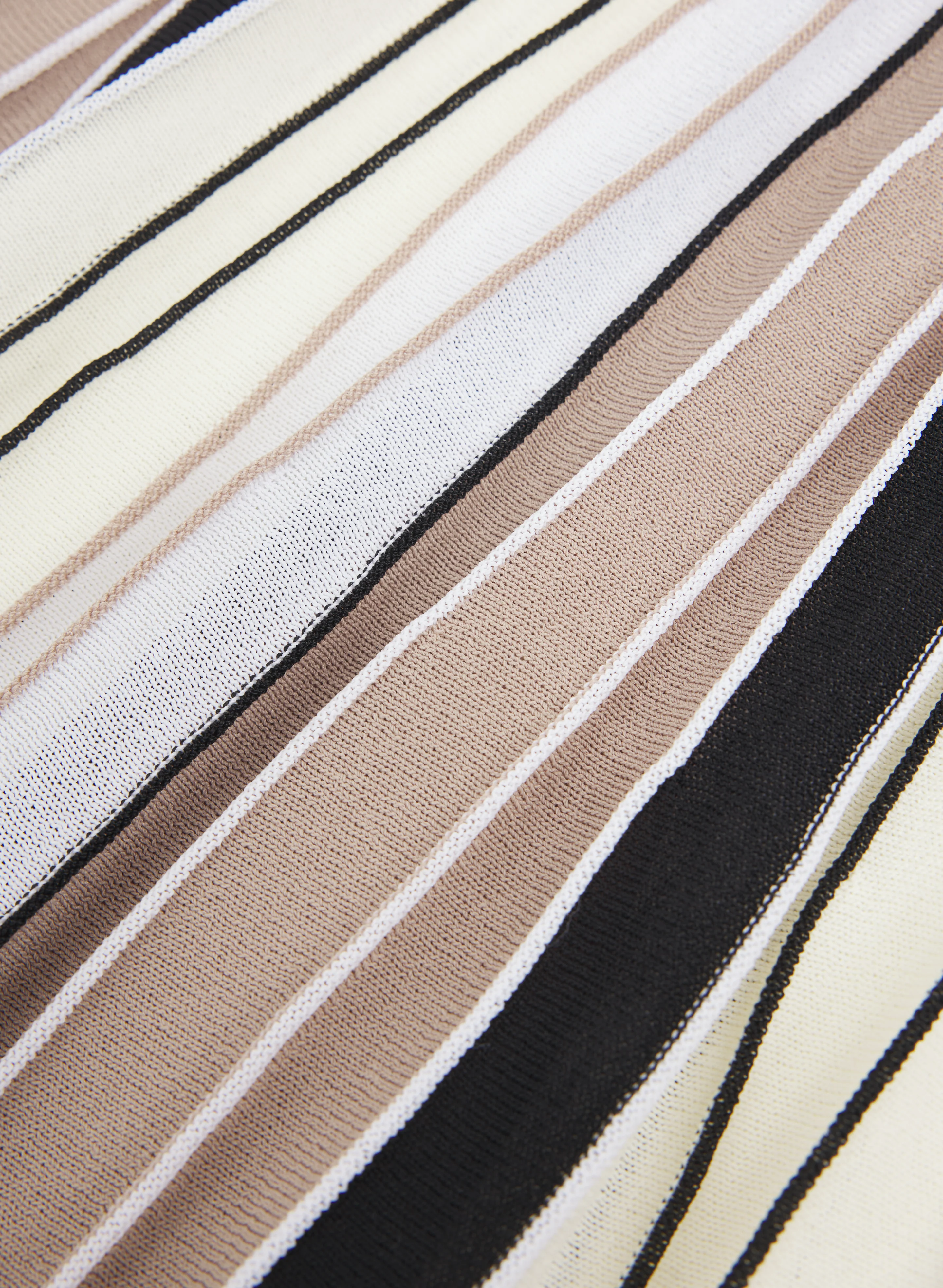 Stripe Print Dress - Image 7