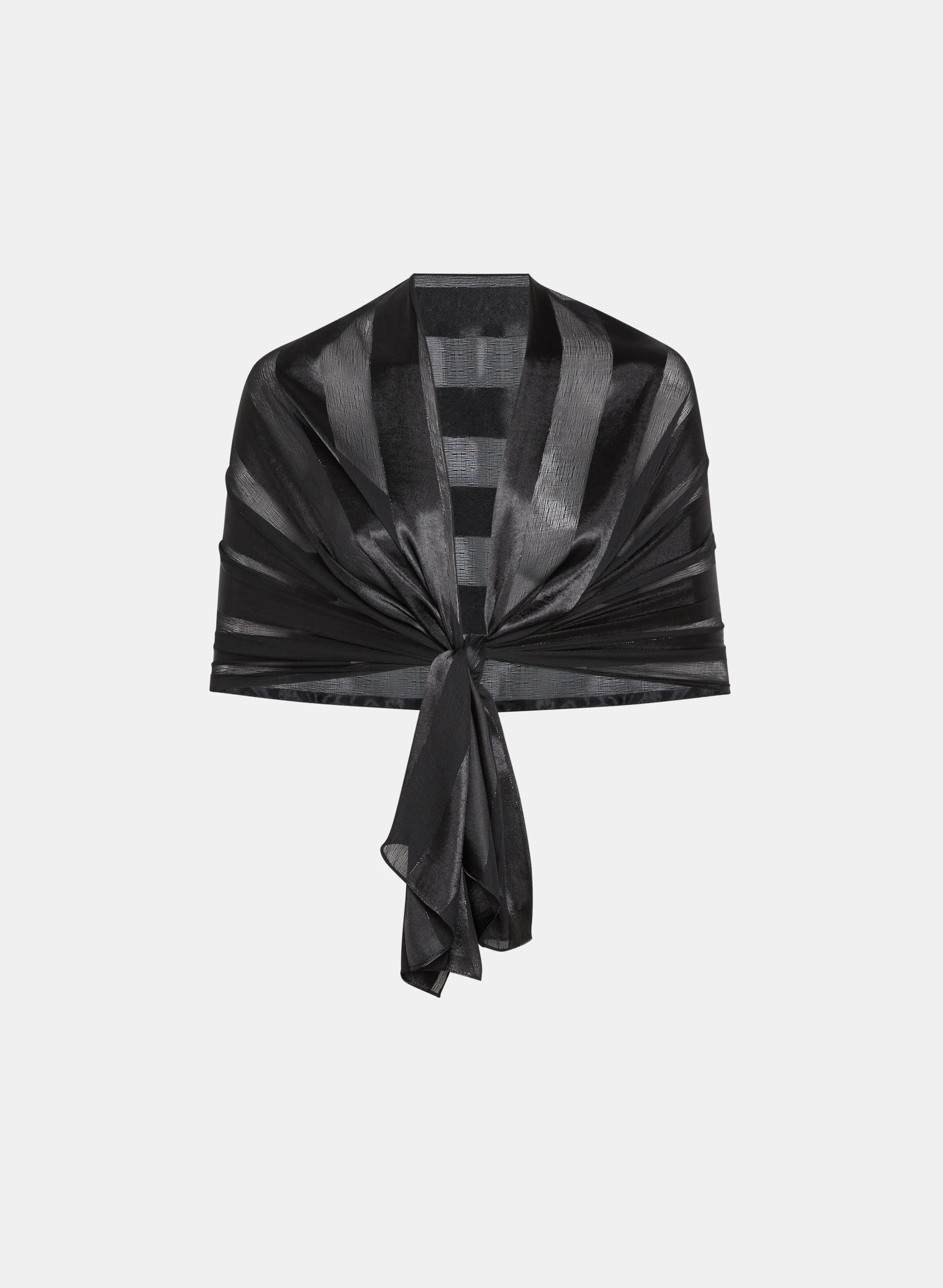 Stripe Print Shawl