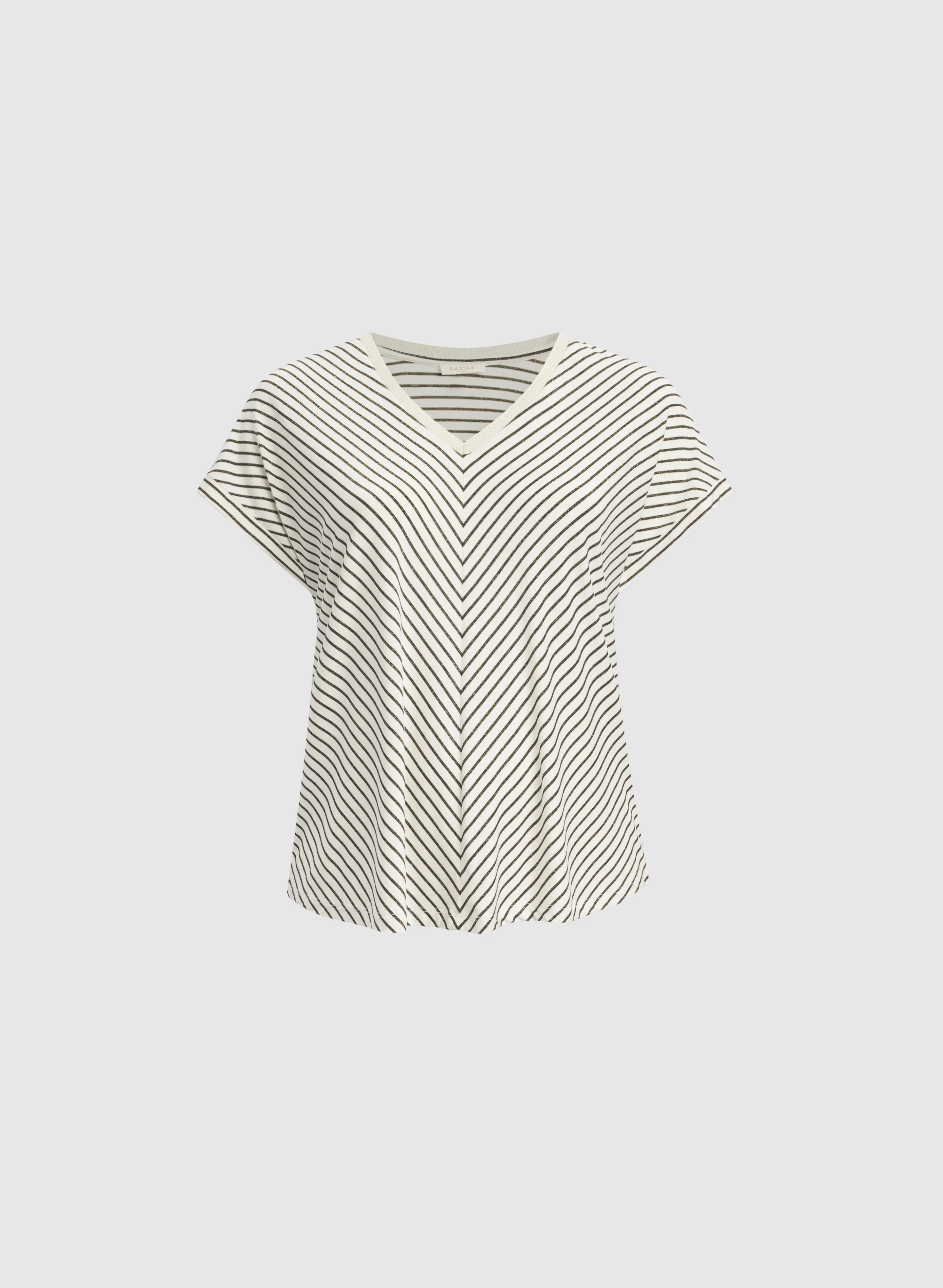 Stripe Print T-Shirt - Image 6