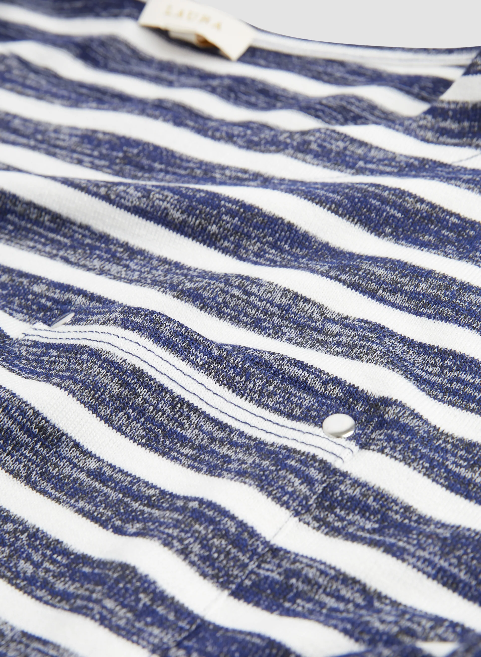 Stripe Print Tee - Image 6