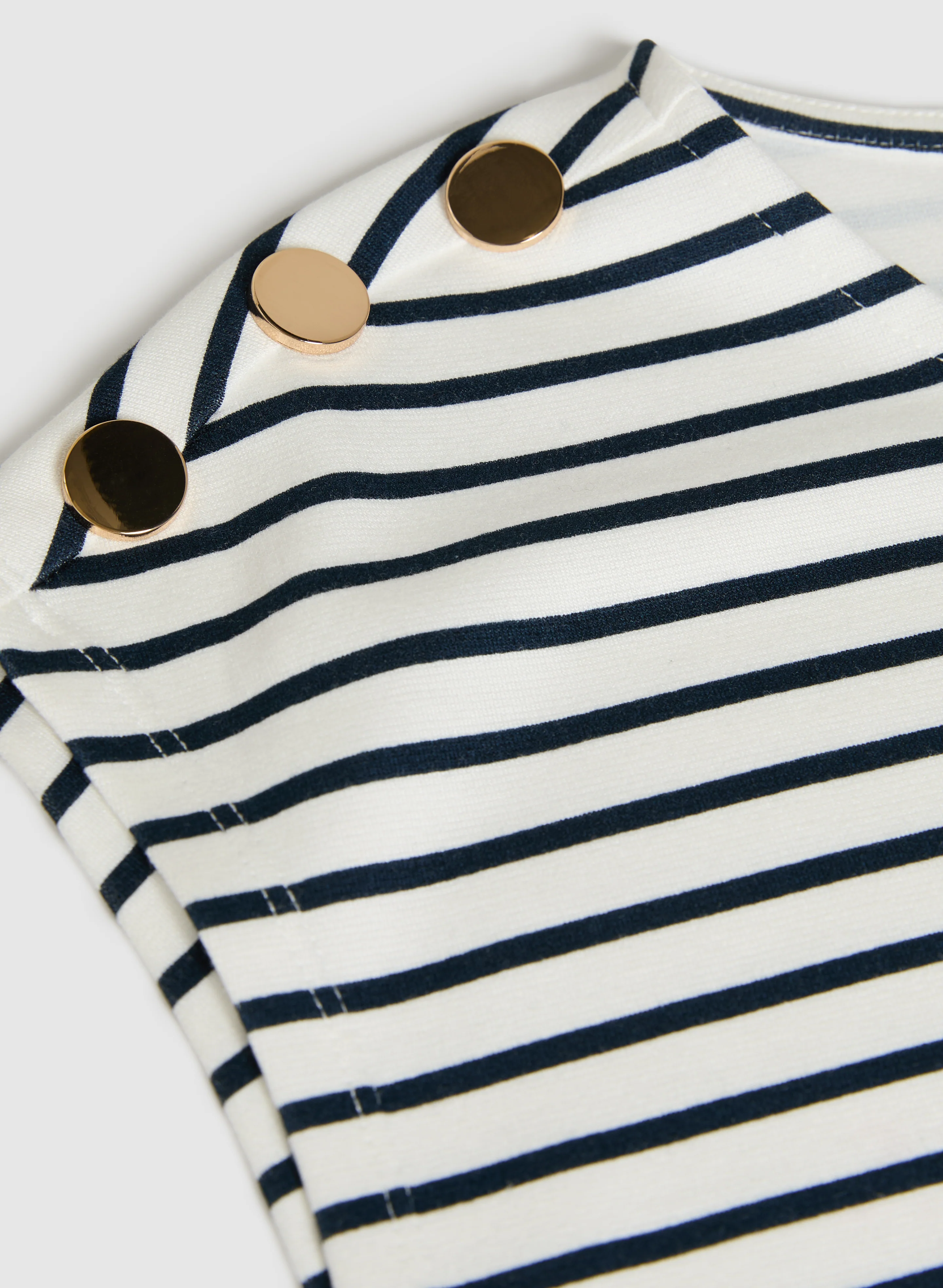 Stripe Print Top - Image 7