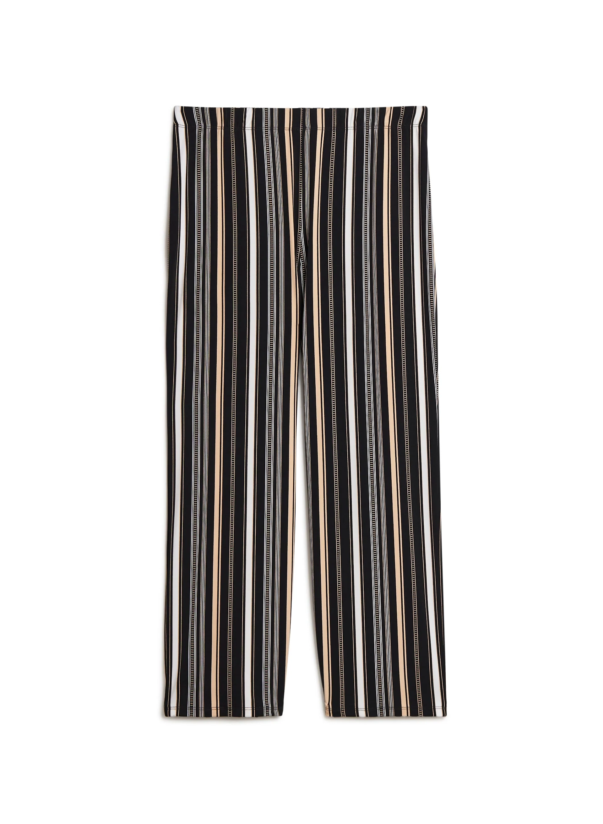 Stripe Print Wide Leg Pants - Image 5