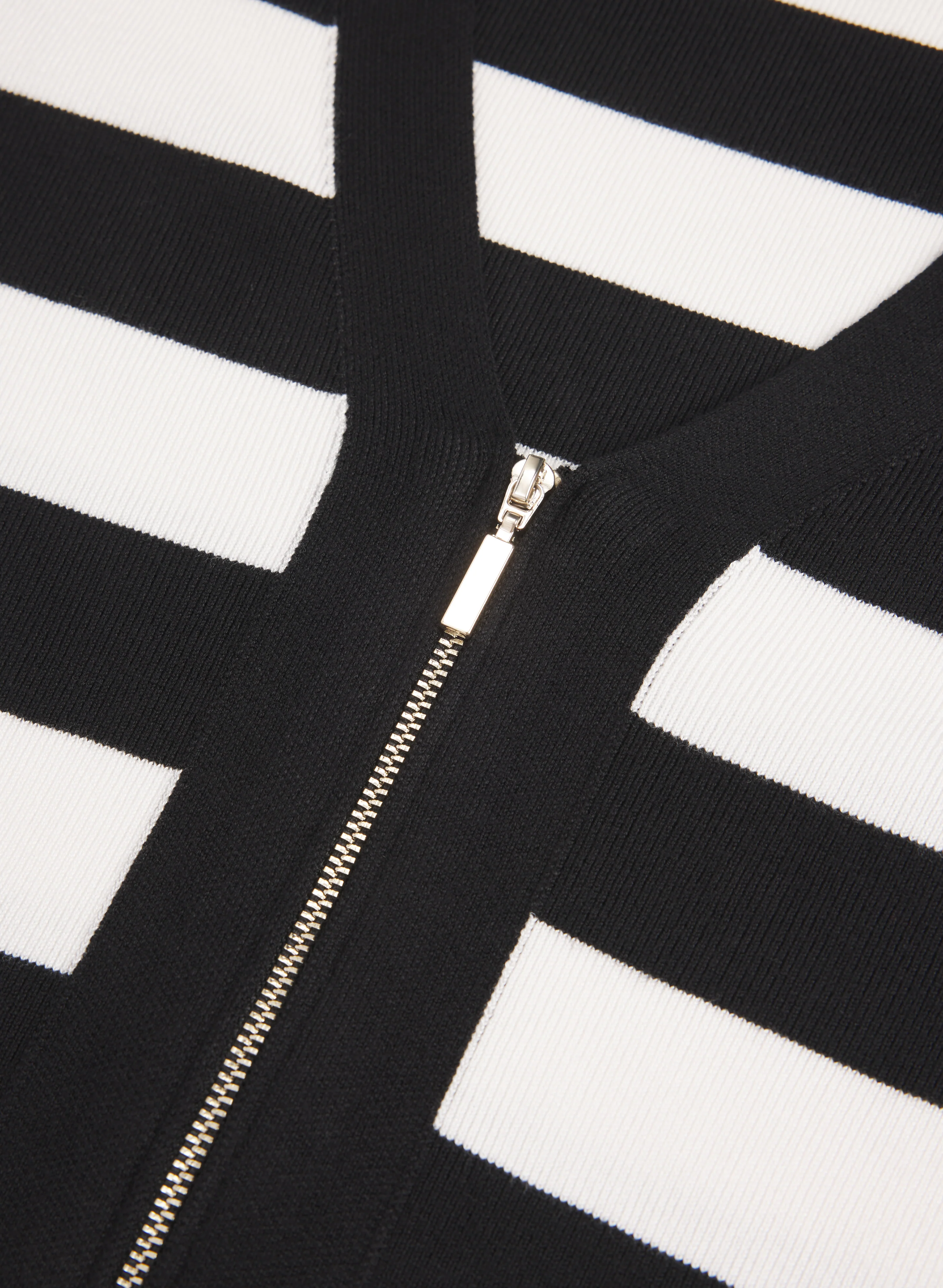 Stripe Zip Cardigan - Image 8
