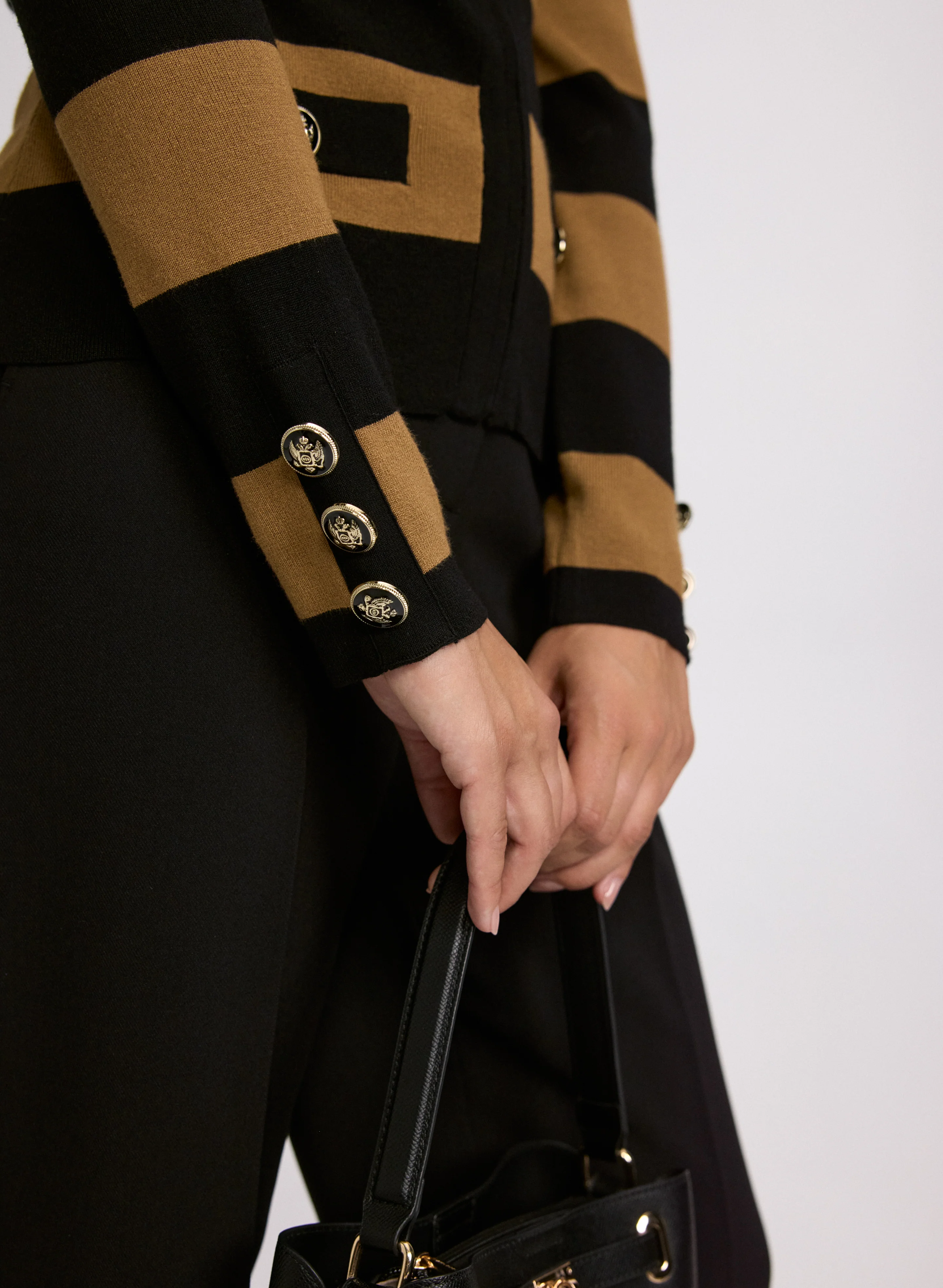 Stripe Zip Cardigan - Image 5
