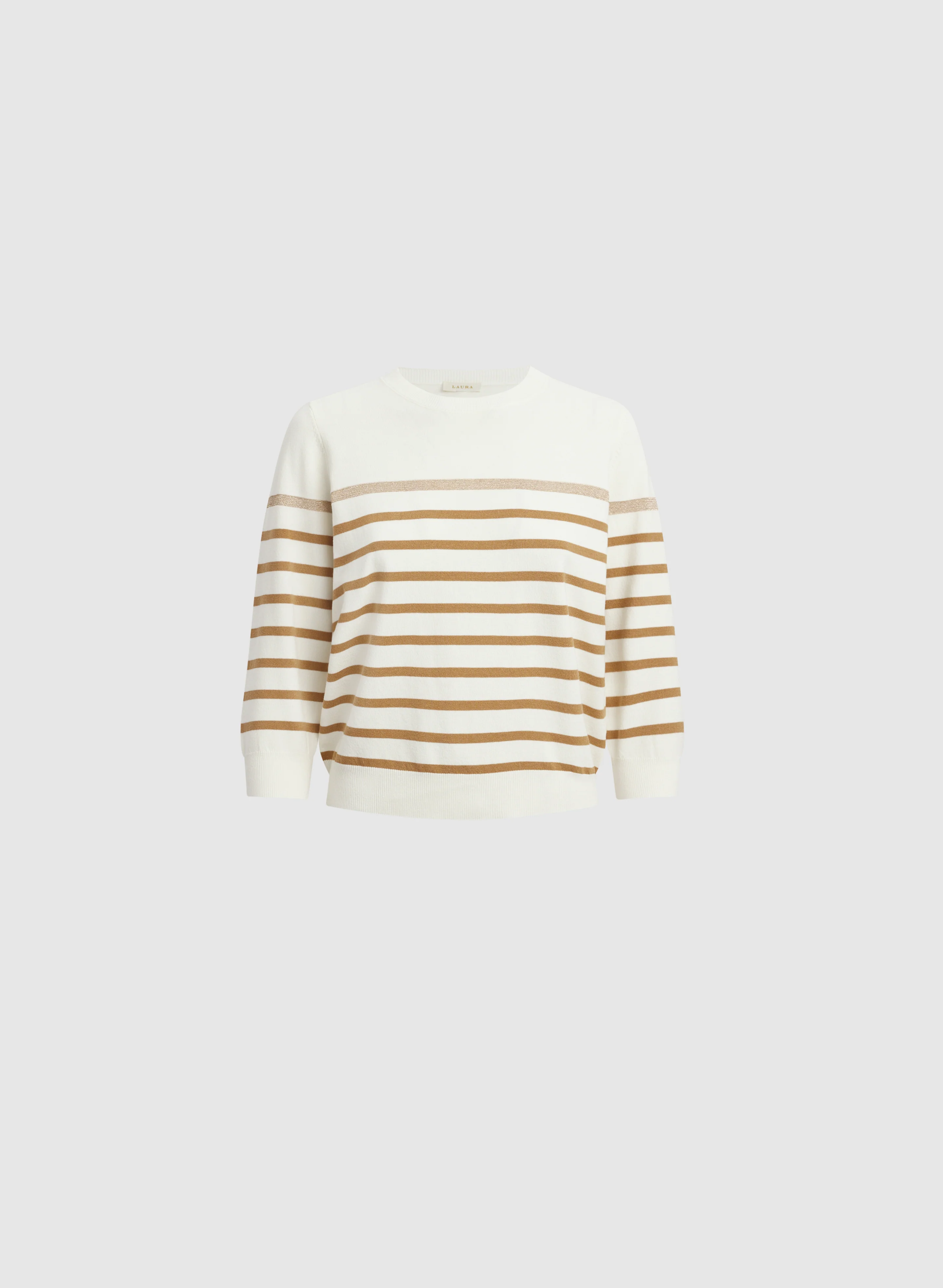 Striped Knit Pullover - Image 6