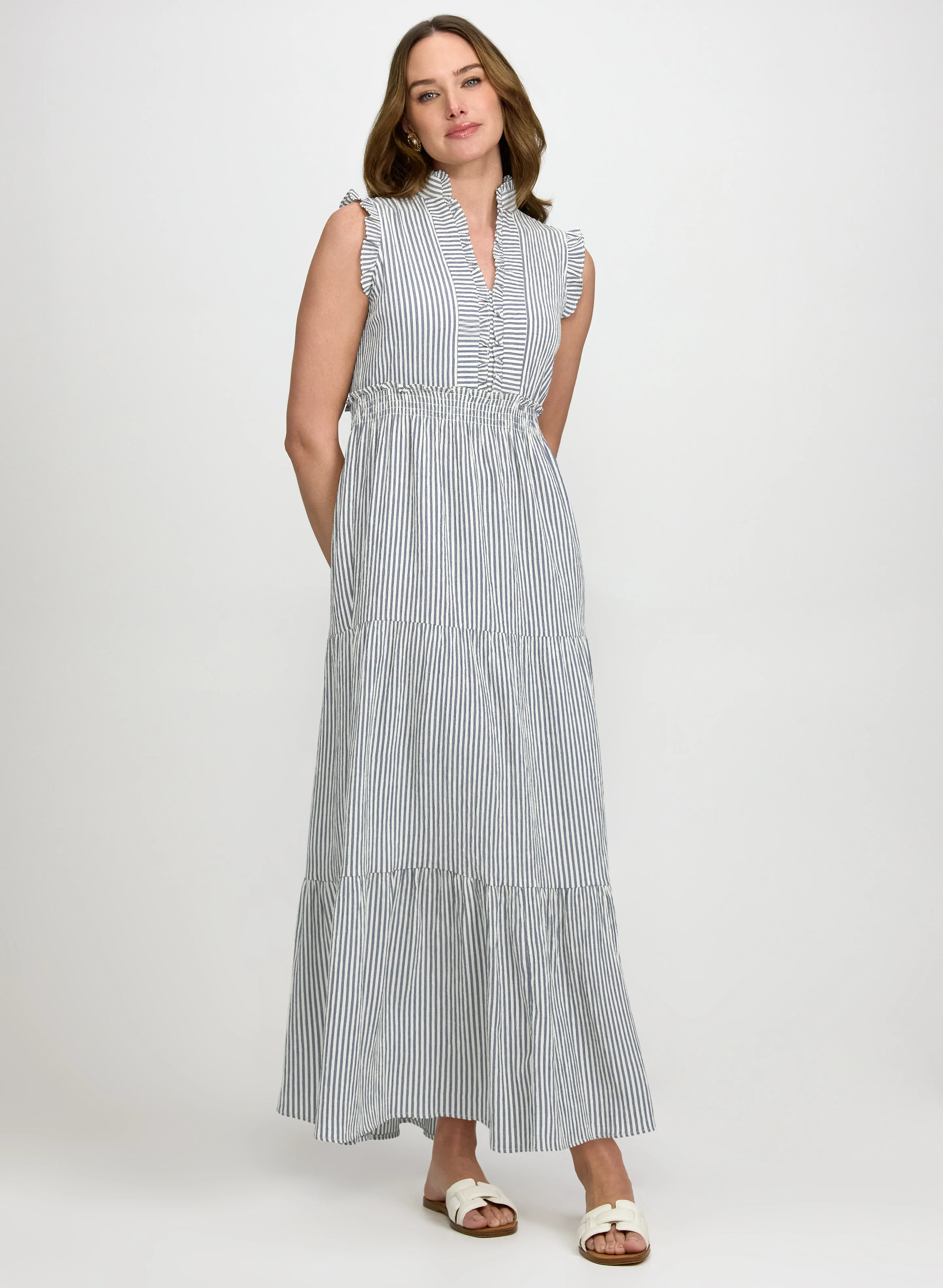 Striped Maxi Dress