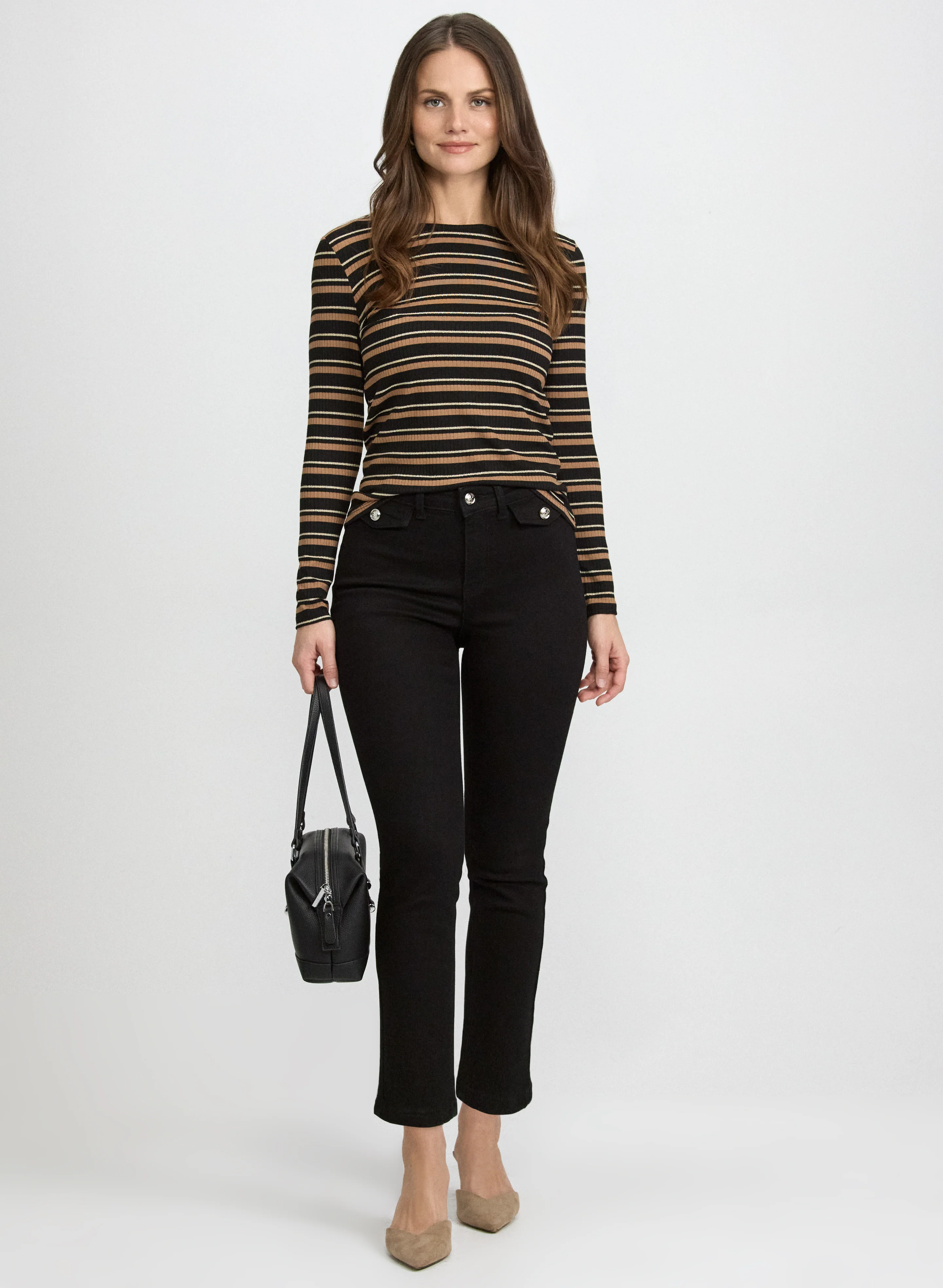 Striped Rib Top - Image 3