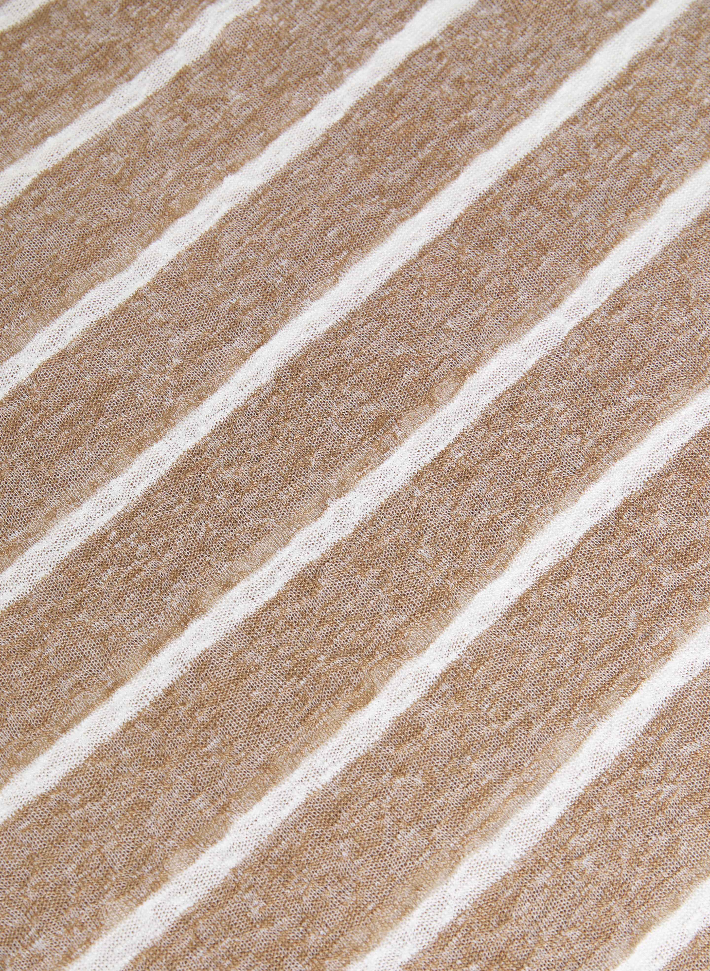 Striped Split-Sleeve Top - Image 7
