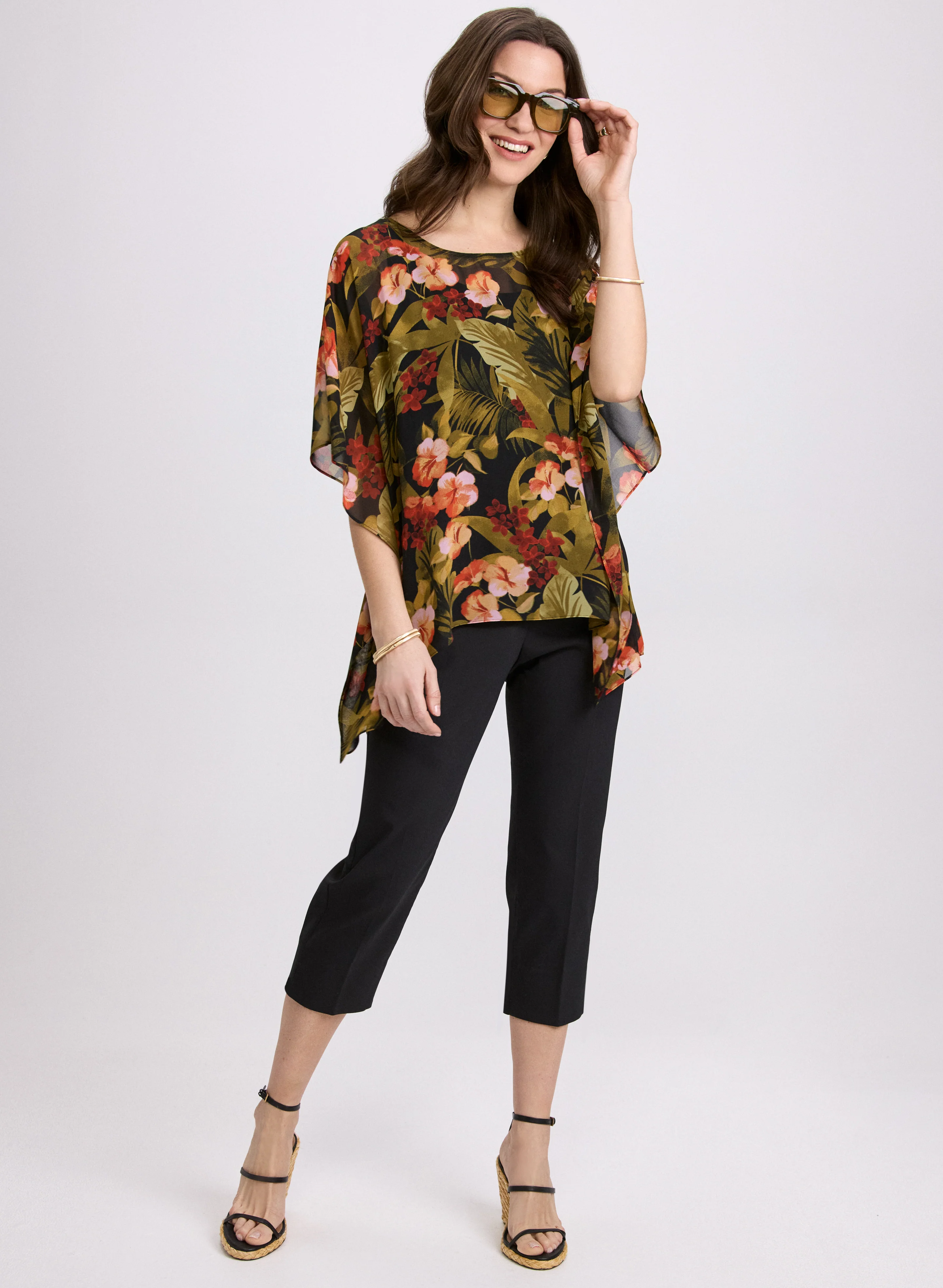 Studded Cotton-Blend Capris - Image 5