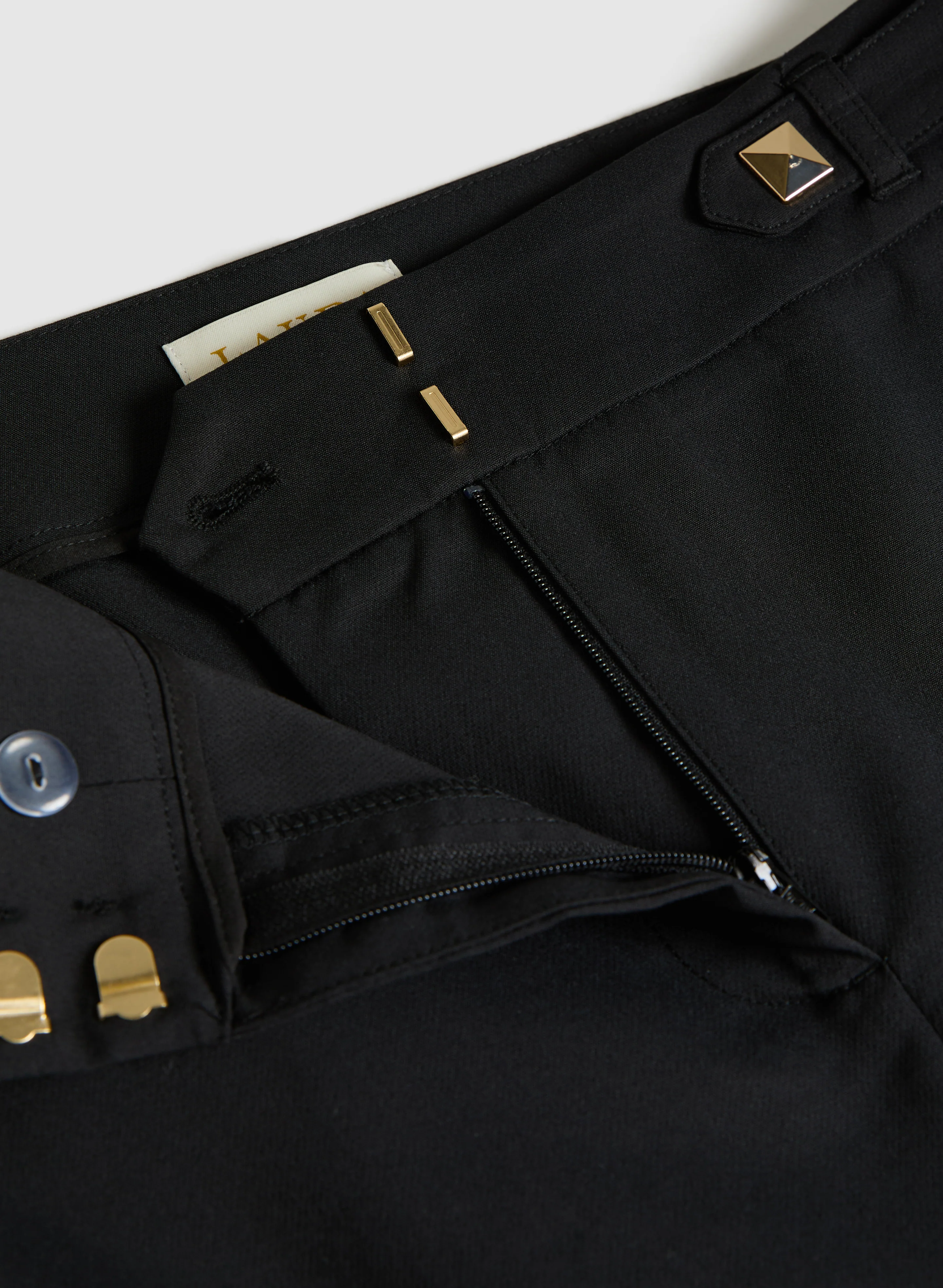Studded Cotton-Blend Capris - Image 7