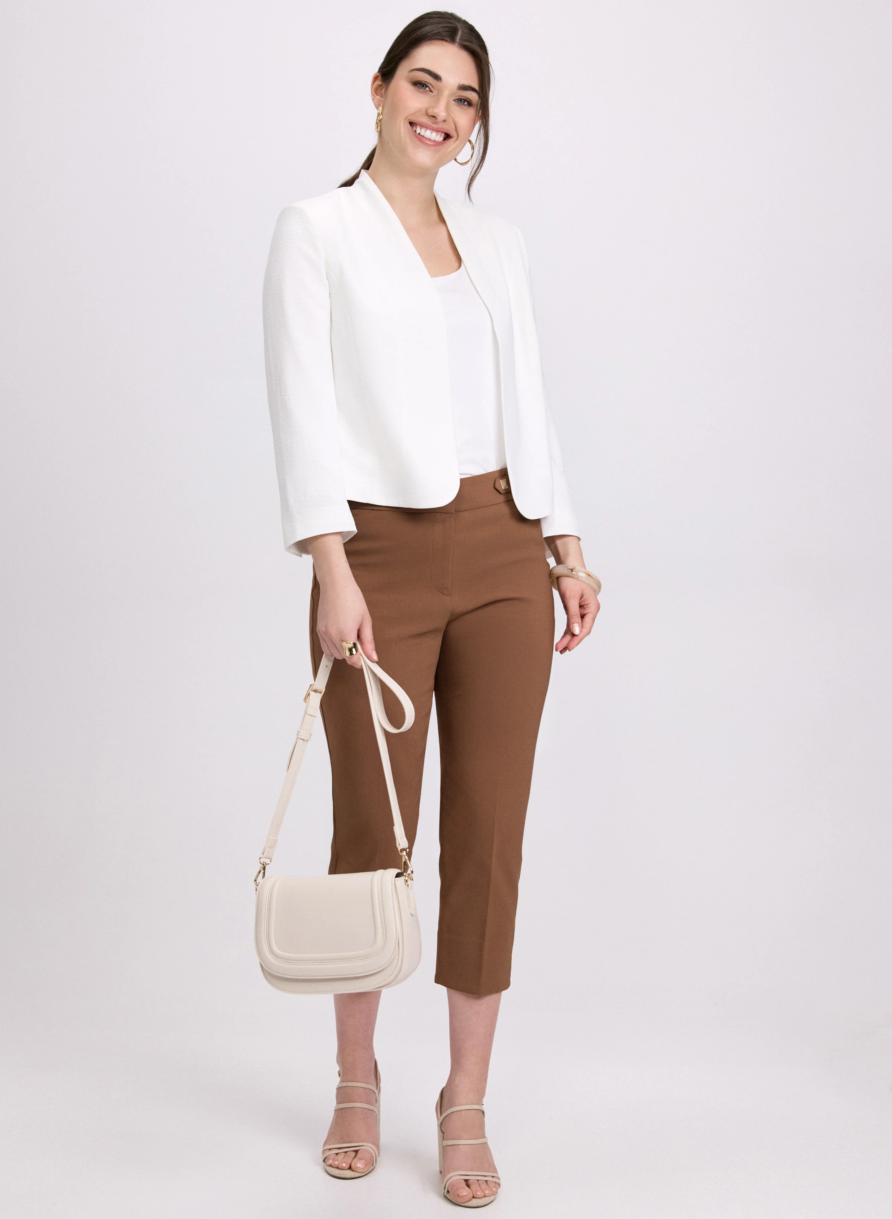 Studded Cotton-Blend Capris - Image 5