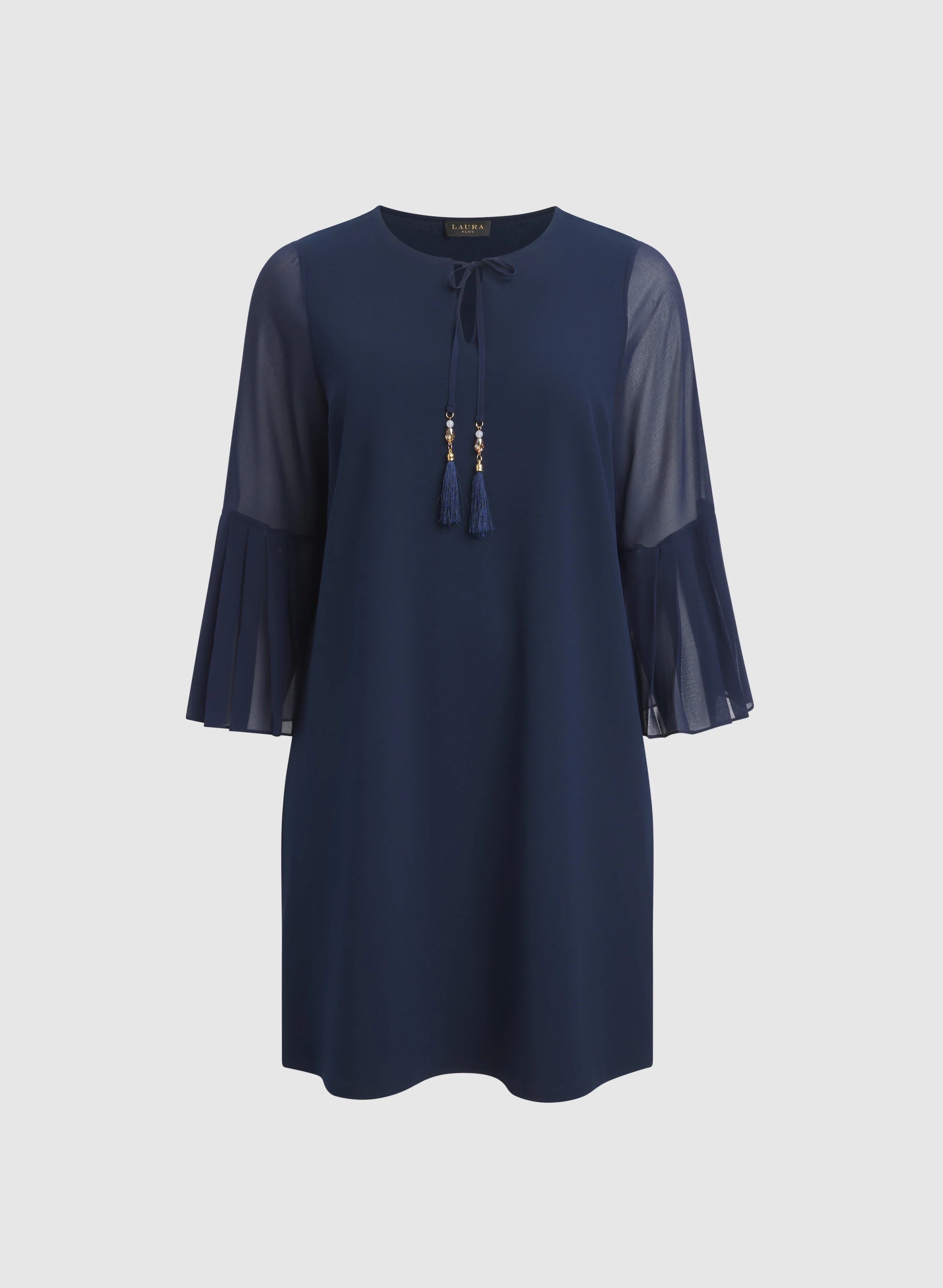 Tassel Drawstring Dress - Image 6