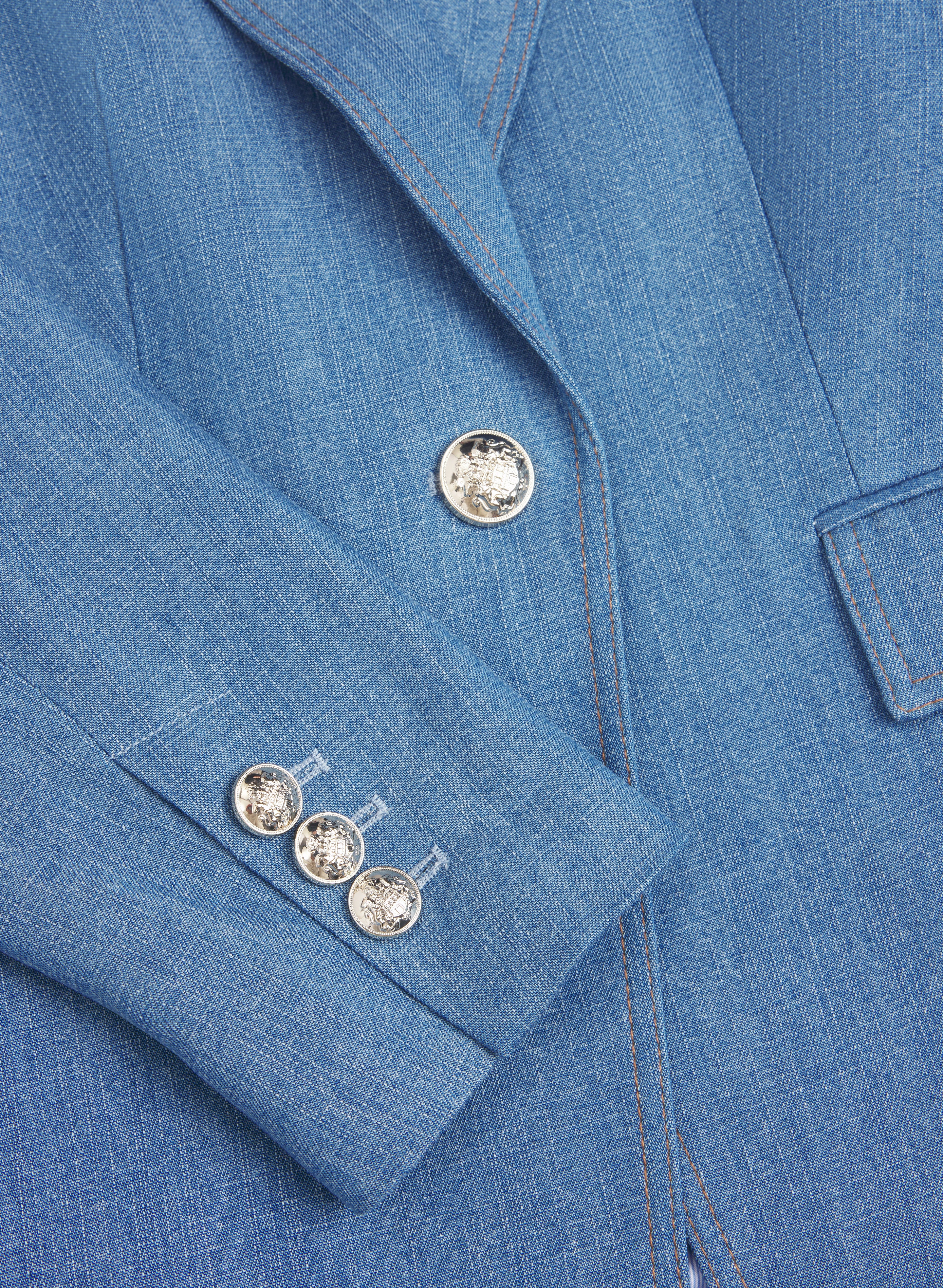 Lyocell-Denim Blazer - Image 7