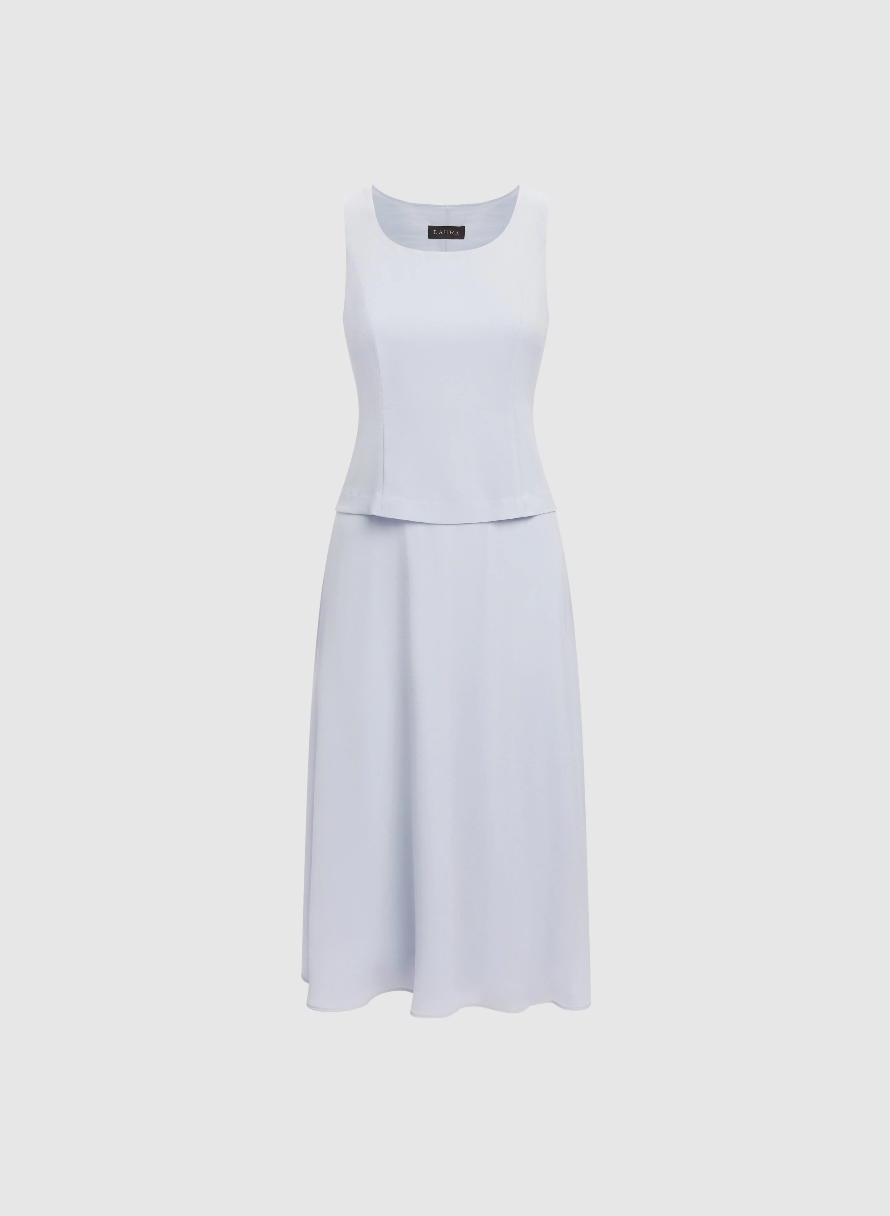Textured Jacket & Chiffon Dress Set - Image 6